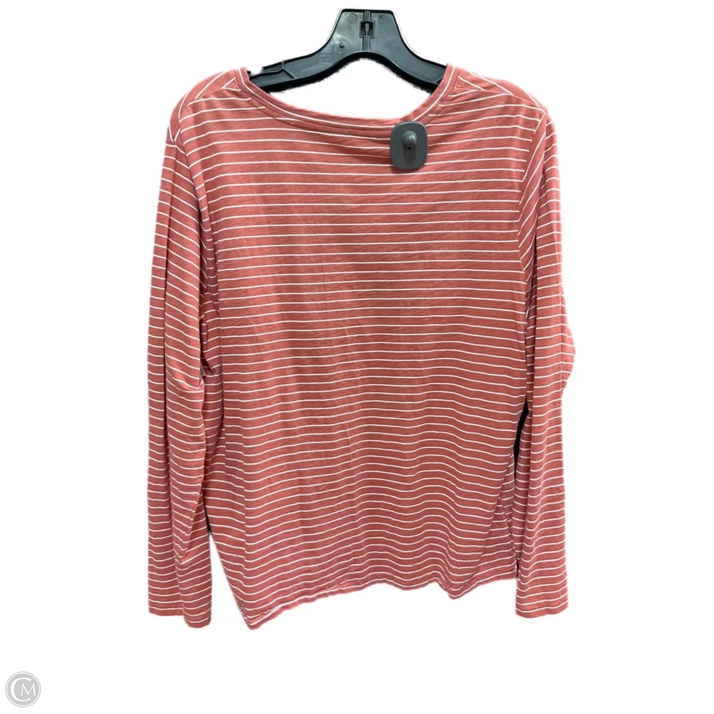 Top Long Sleeve Basic By Sonoma In Pink, Size: Xl