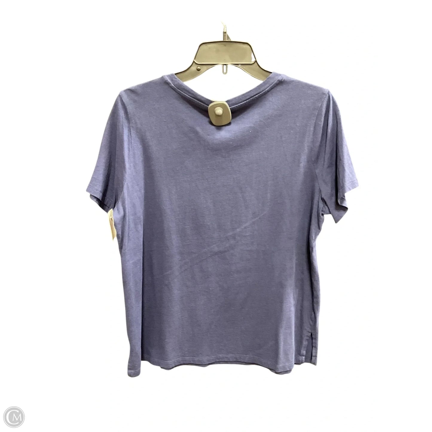 Top Short Sleeve By Michael By Michael Kors In Blue, Size: Xl