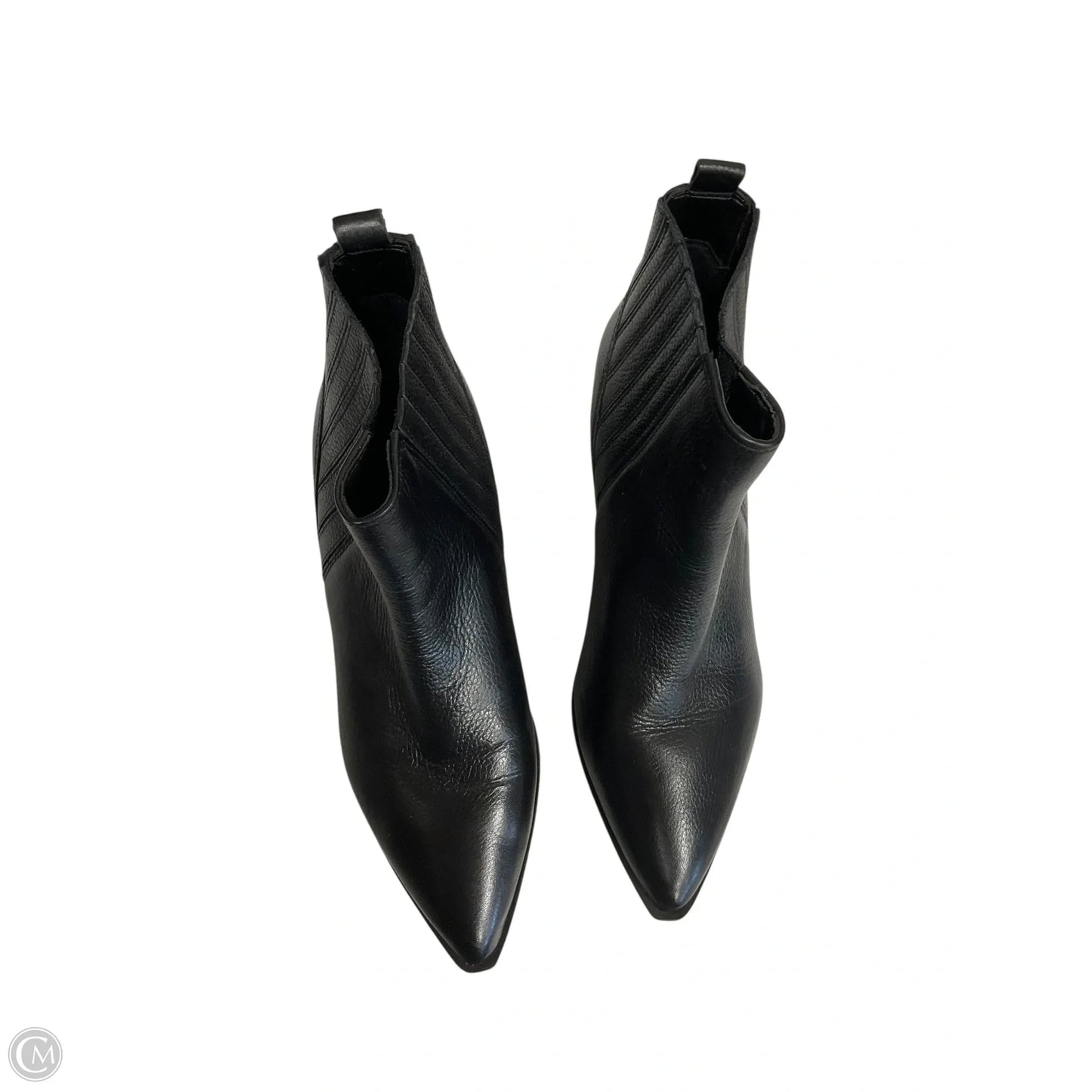 Boots Ankle Heels By Marc Fisher In Black, Size: 8