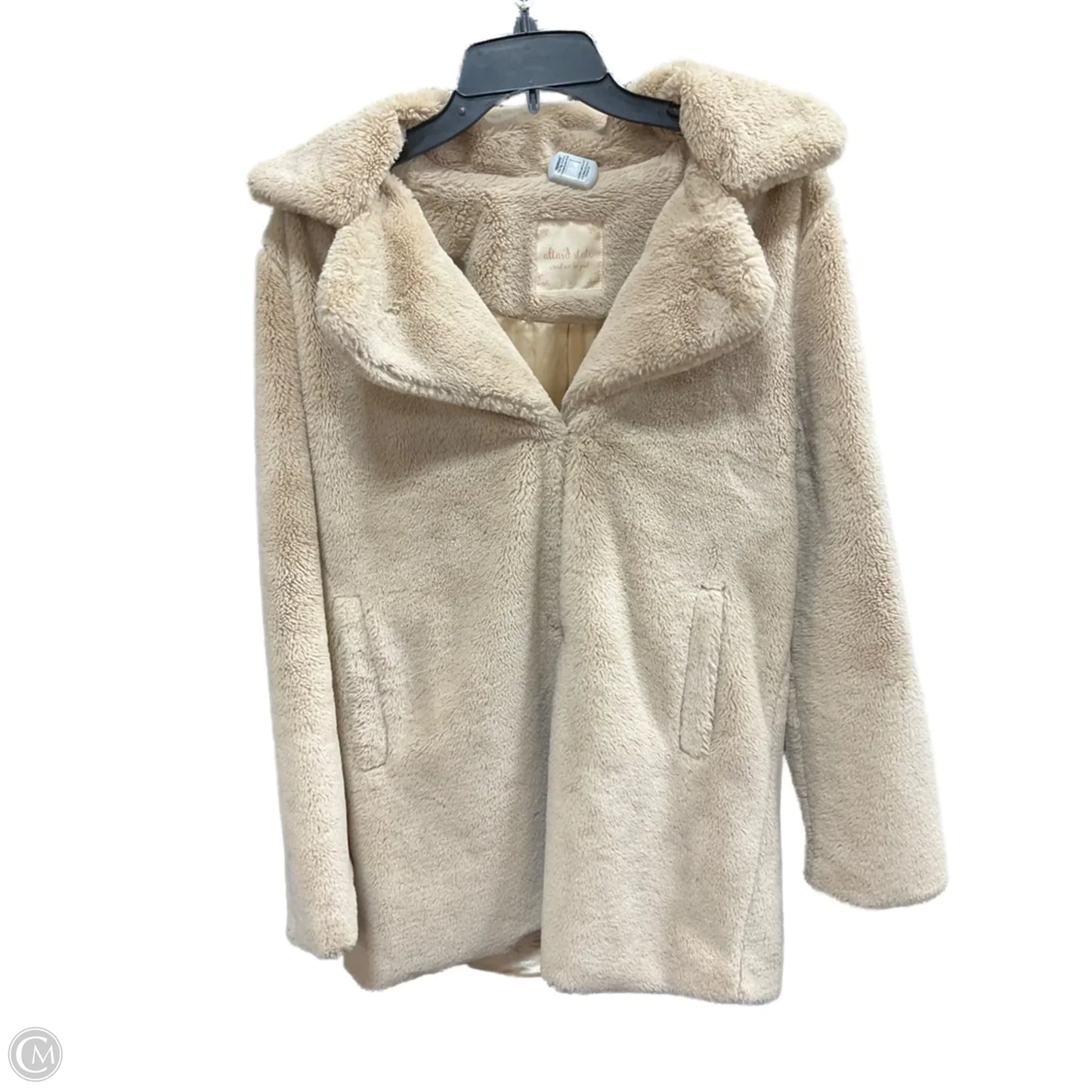 Jacket Faux Fur & Sherpa By Altard State In Beige, Size: S