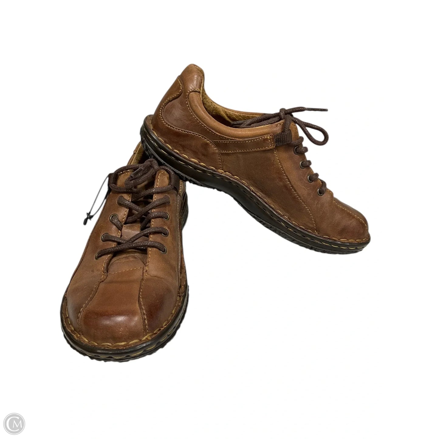 Shoes Flats By Born In Brown, Size: 7