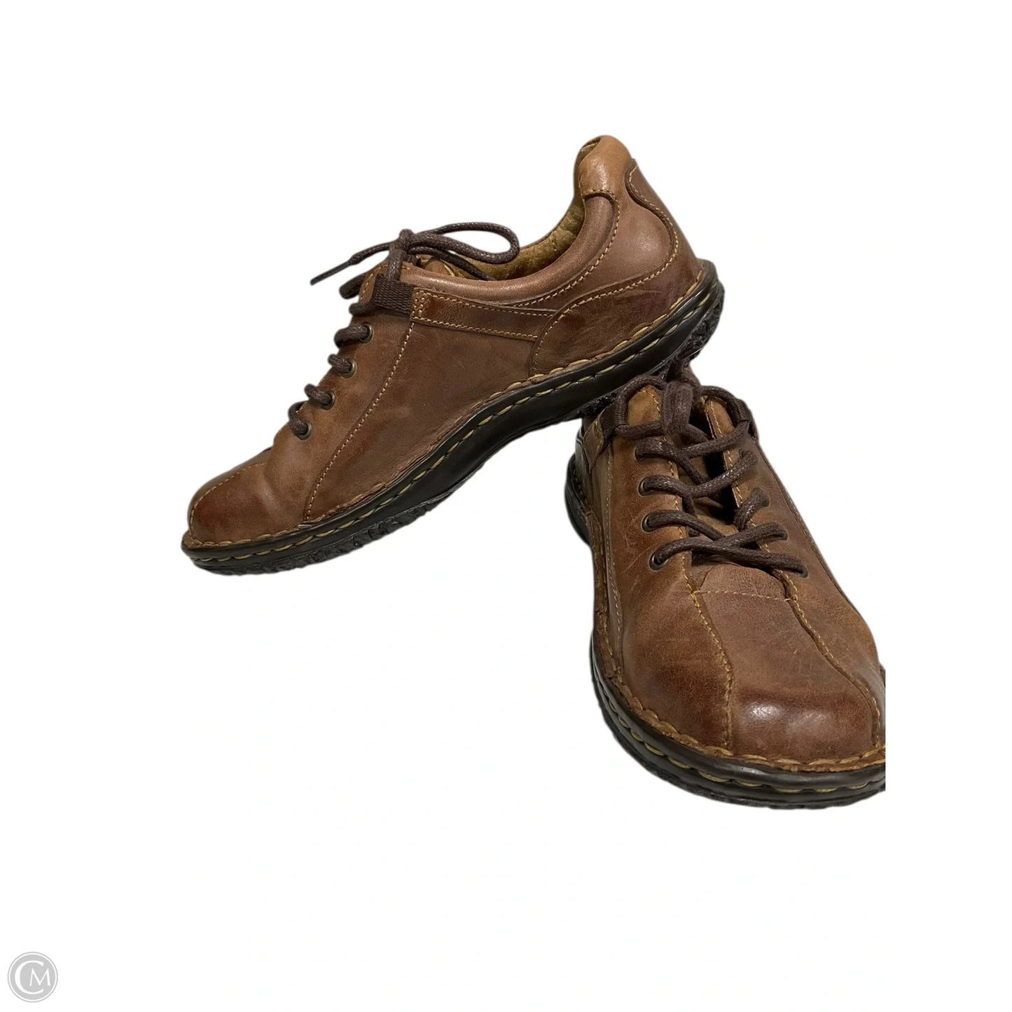 Shoes Flats By Born In Brown, Size: 7