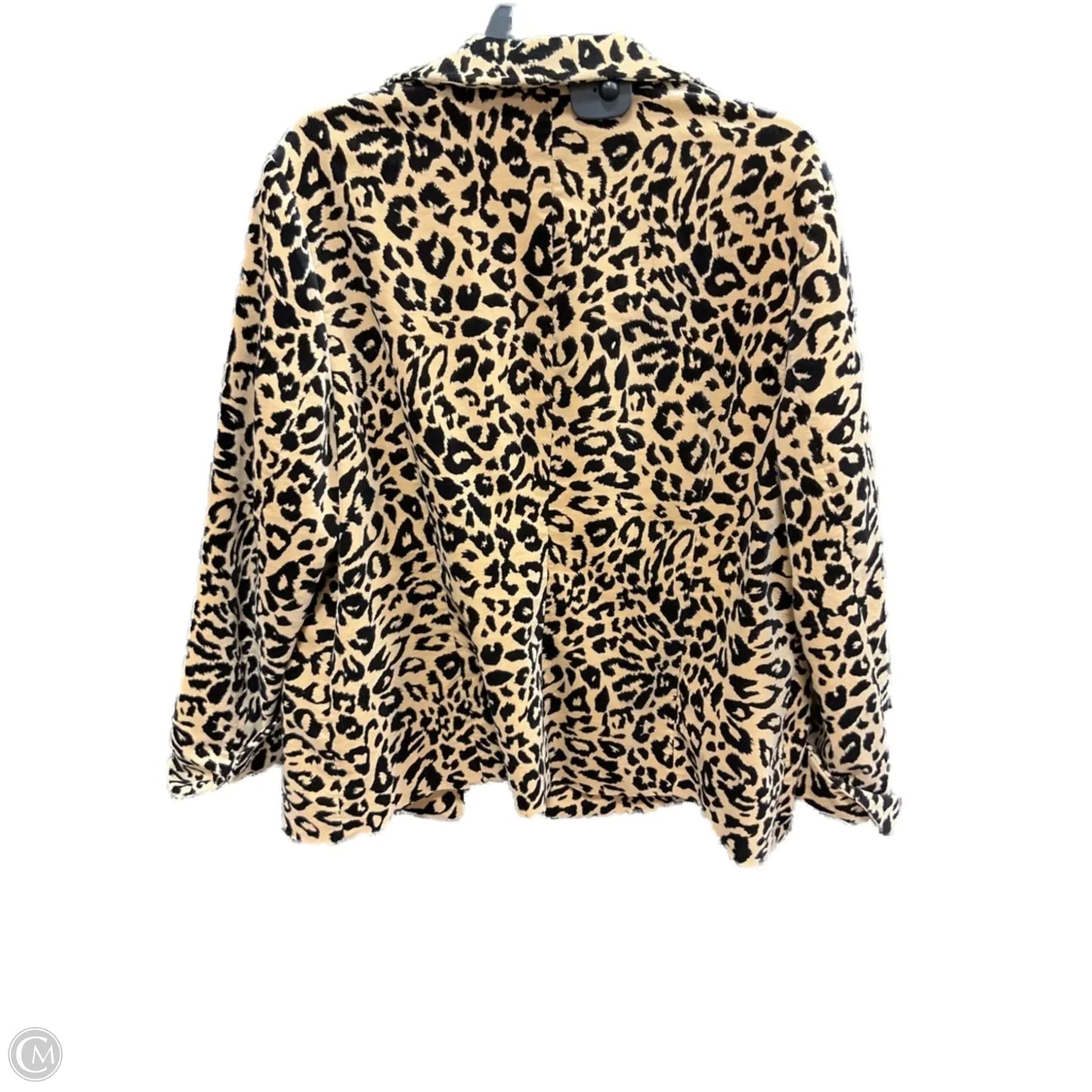 Blazer By Chicos In Animal Print, Size: Xl
