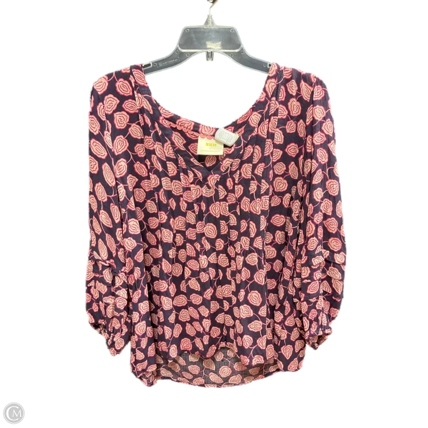 Top Long Sleeve By Maeve In Floral Print, Size: Xl