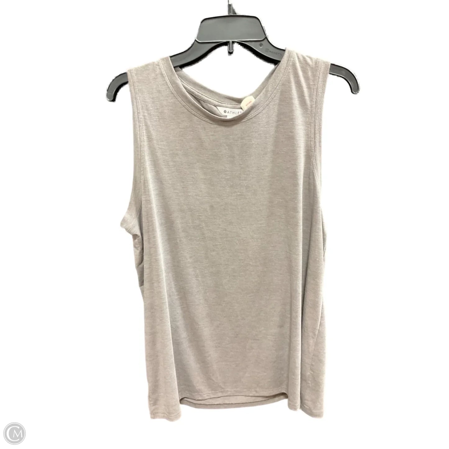 Athletic Tank Top By Athleta In Beige, Size: L