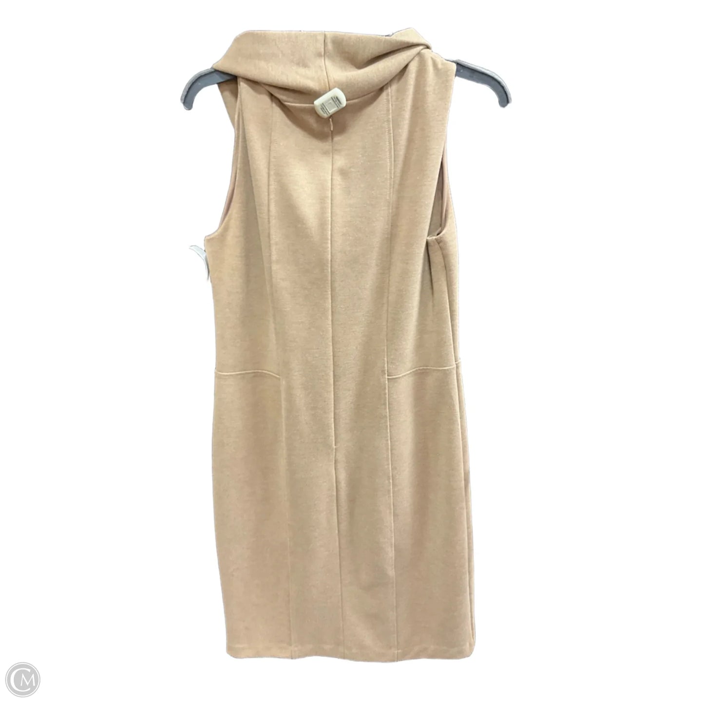 Dress Work By Adrienne Vittadini In Tan, Size: 10