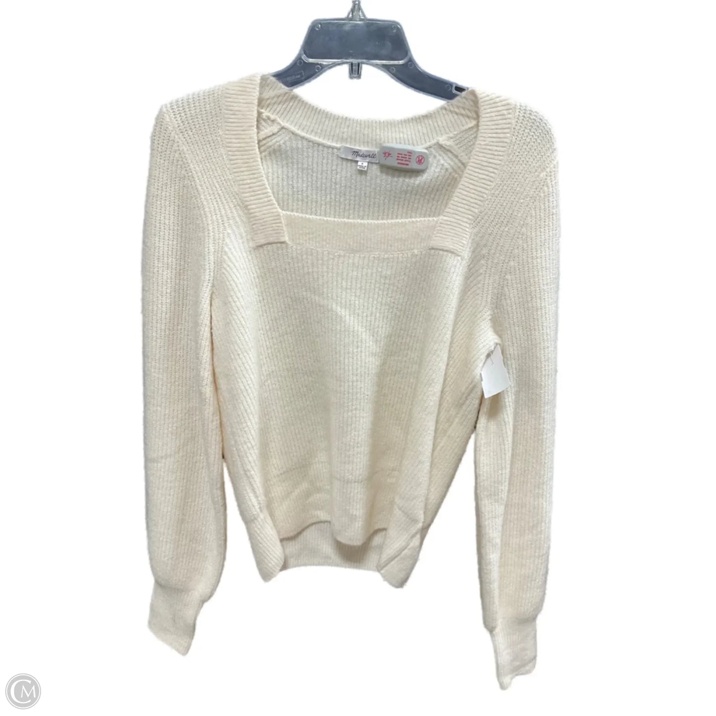 Sweater By Madewell In Cream, Size: S