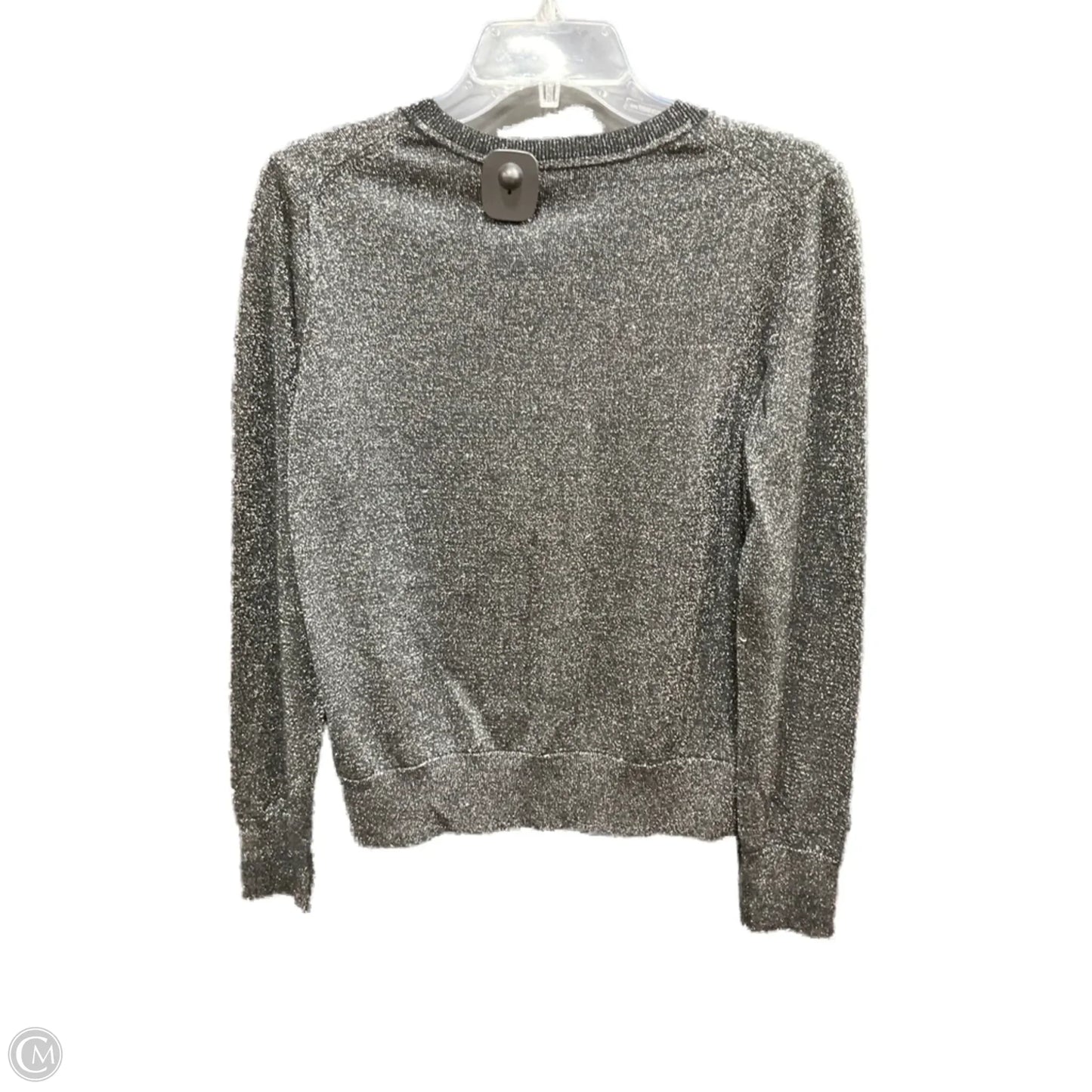 Cardigan By Banana Republic In Black & Silver, Size: S