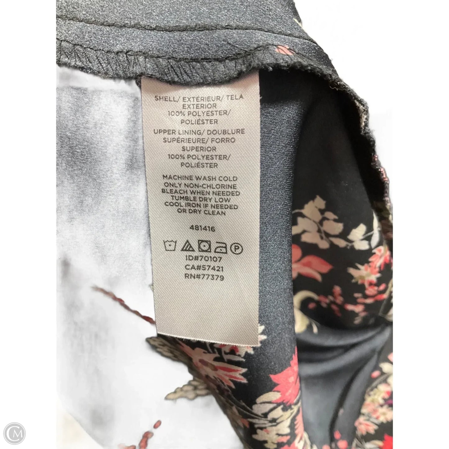 Dress Casual Midi By Loft In Floral Print, Size: 18