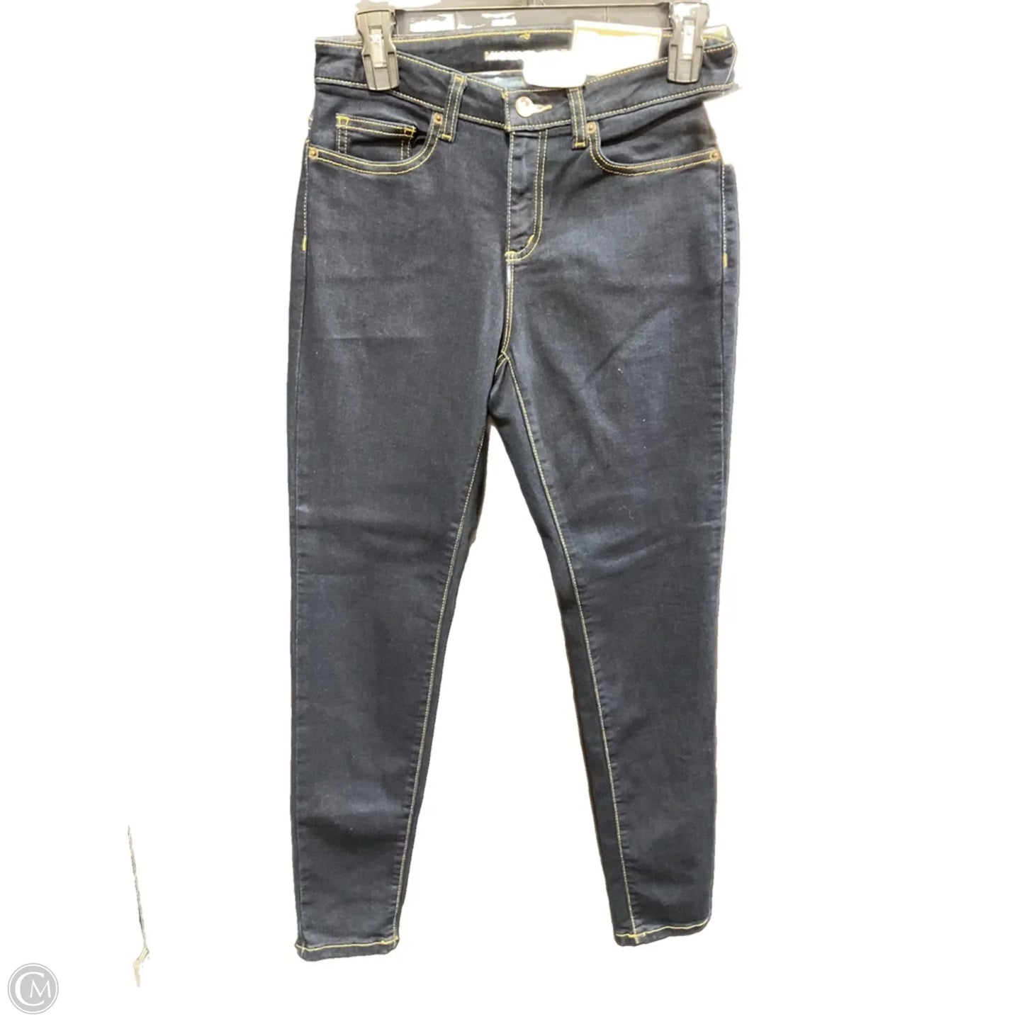 Jeans Skinny By Michael By Michael Kors In Blue Denim, Size: 4