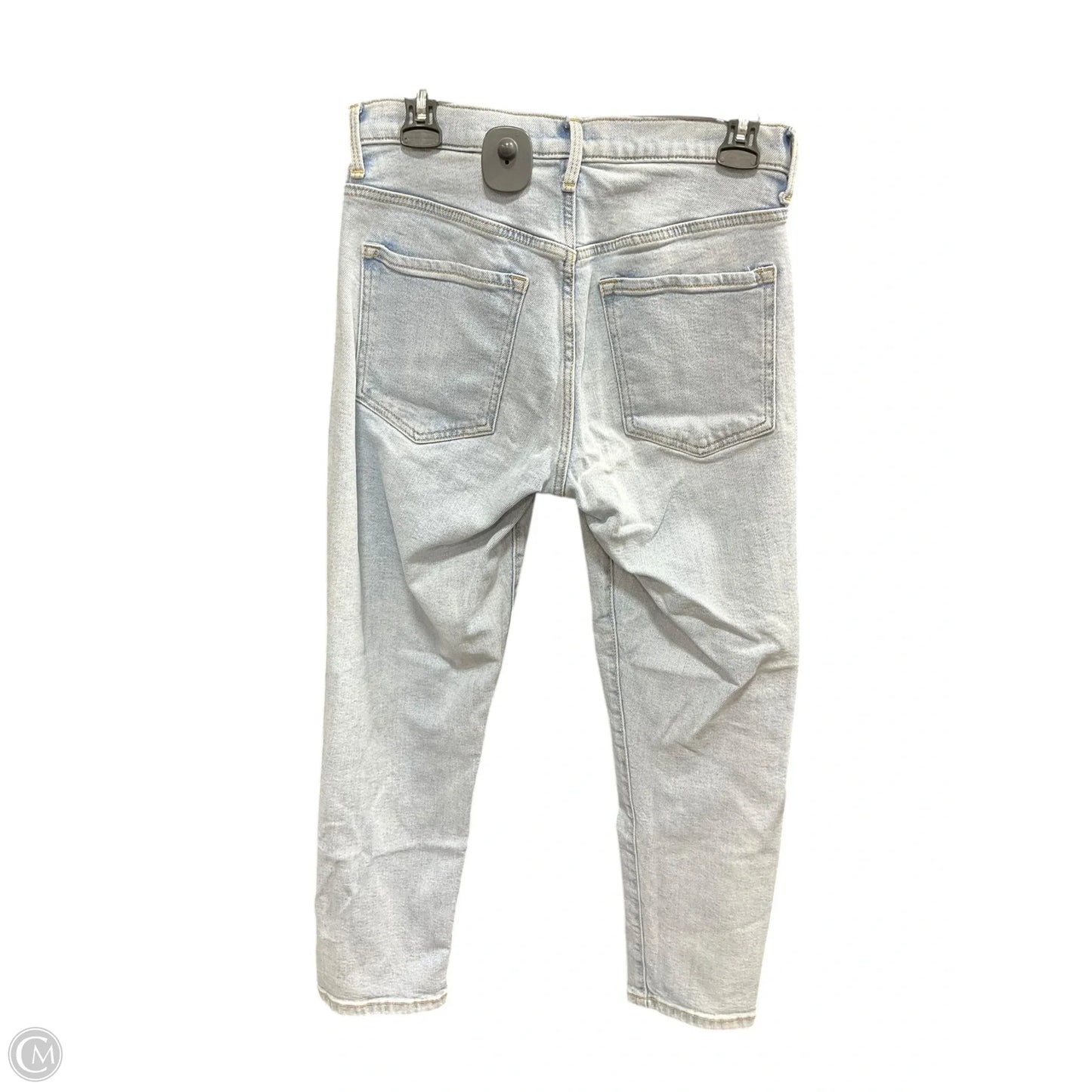Jeans Straight By Banana Republic In Blue Denim, Size: 2