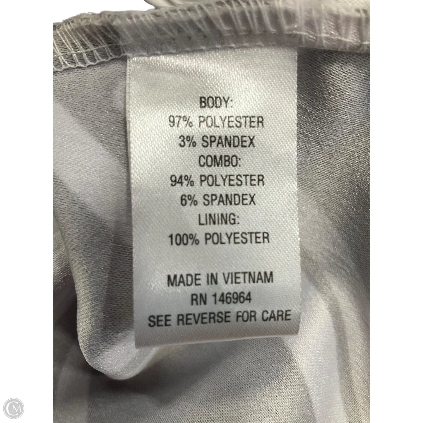 Dress Work By Robbie Bee In Grey, Size: 10