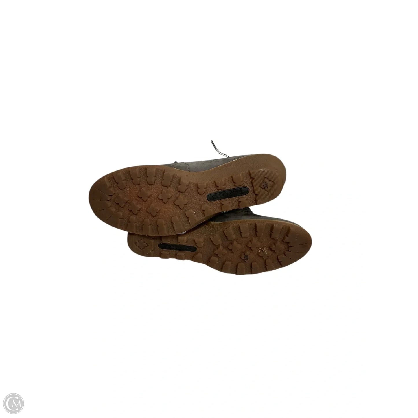 Boots Ankle Heels By Timberland In Grey, Size: 8.5