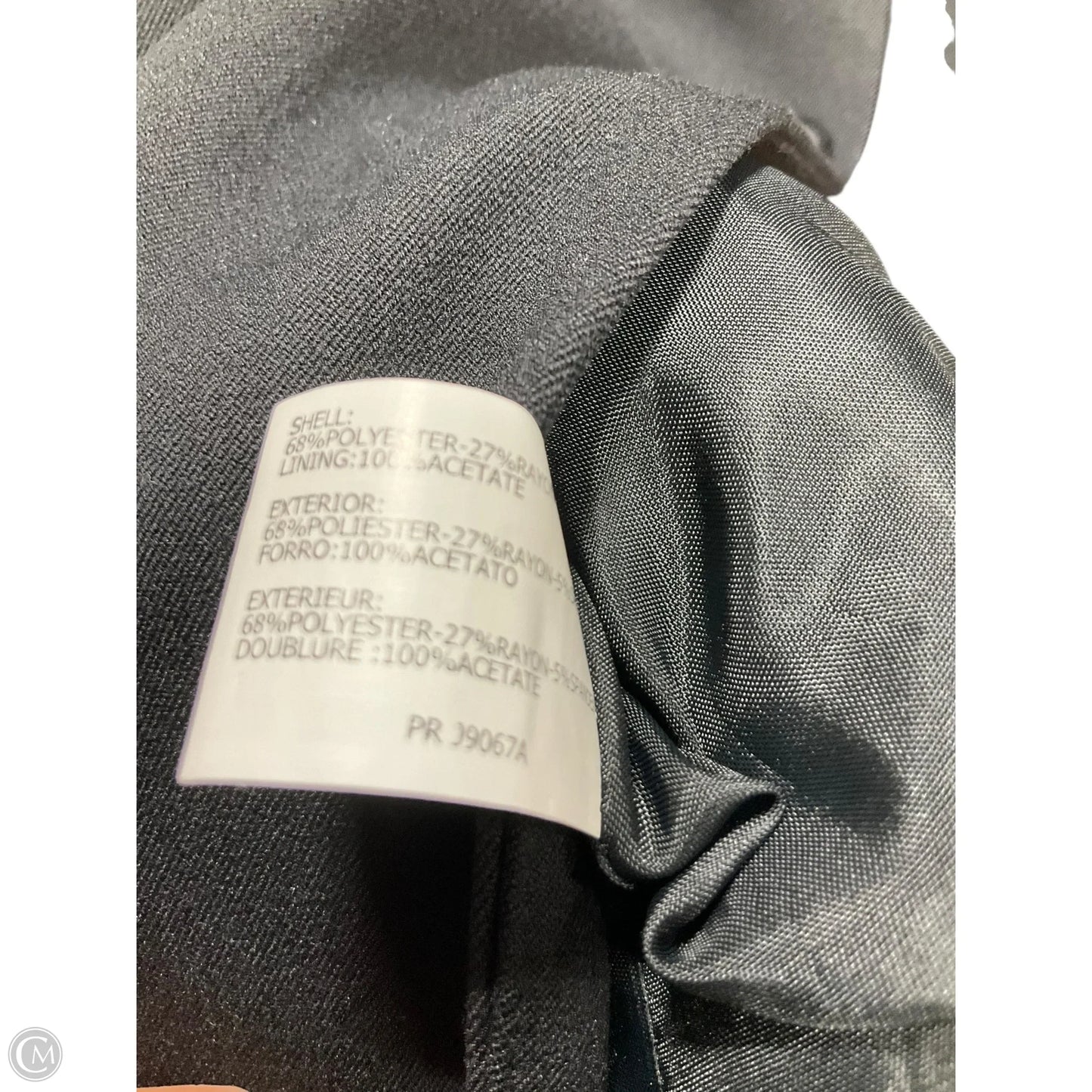 Coat Other By Clothes Mentor In Black, Size: 10