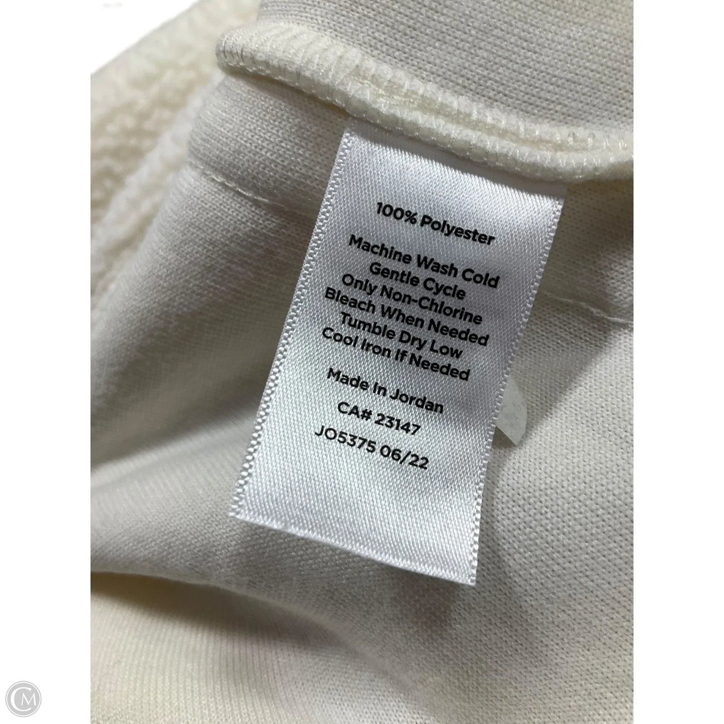 Jacket Fleece By Talbots In Cream, Size: 3x