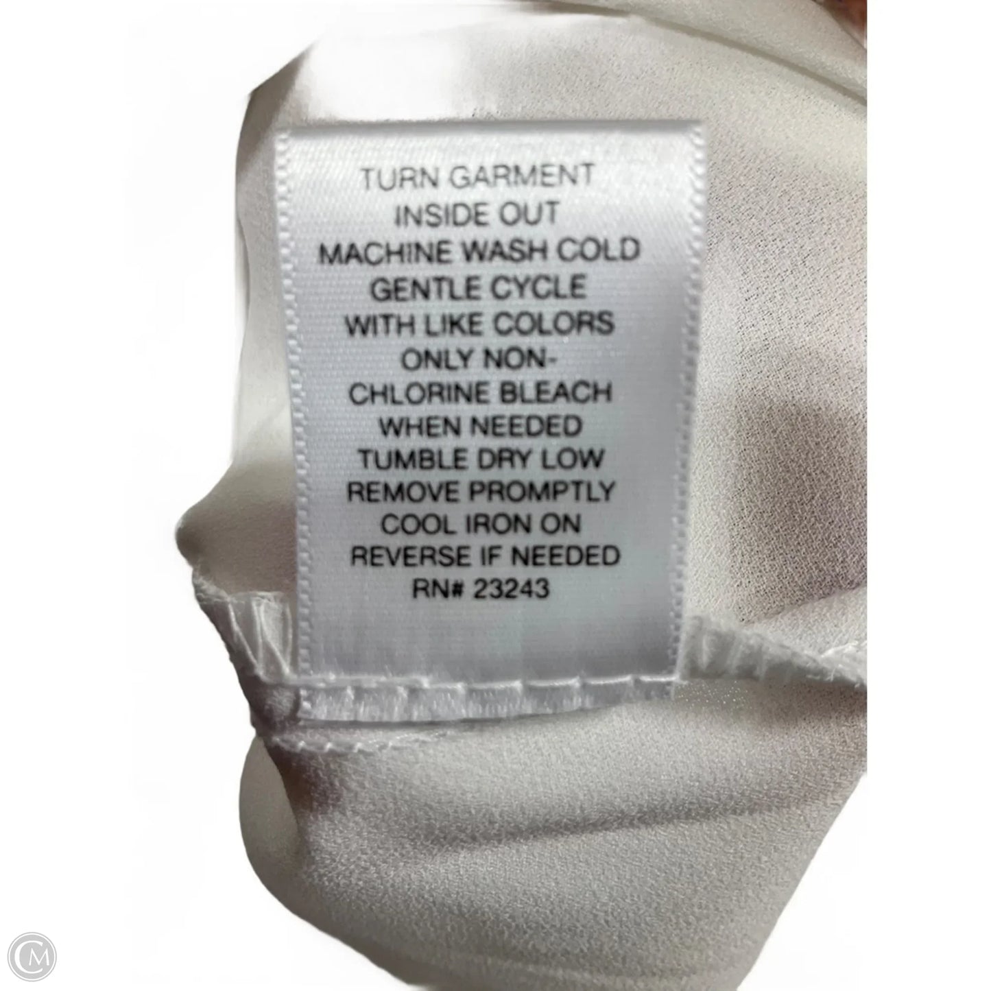 Top Long Sleeve By New York And Co In White, Size: Xs