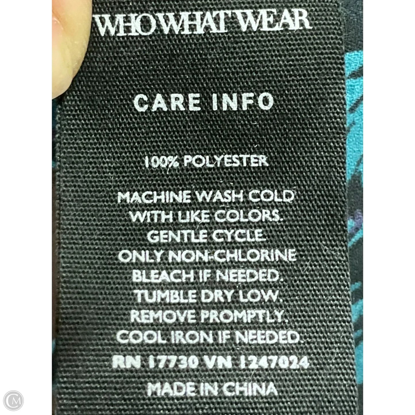 Top Long Sleeve By Who What Wear In Floral Print, Size: L