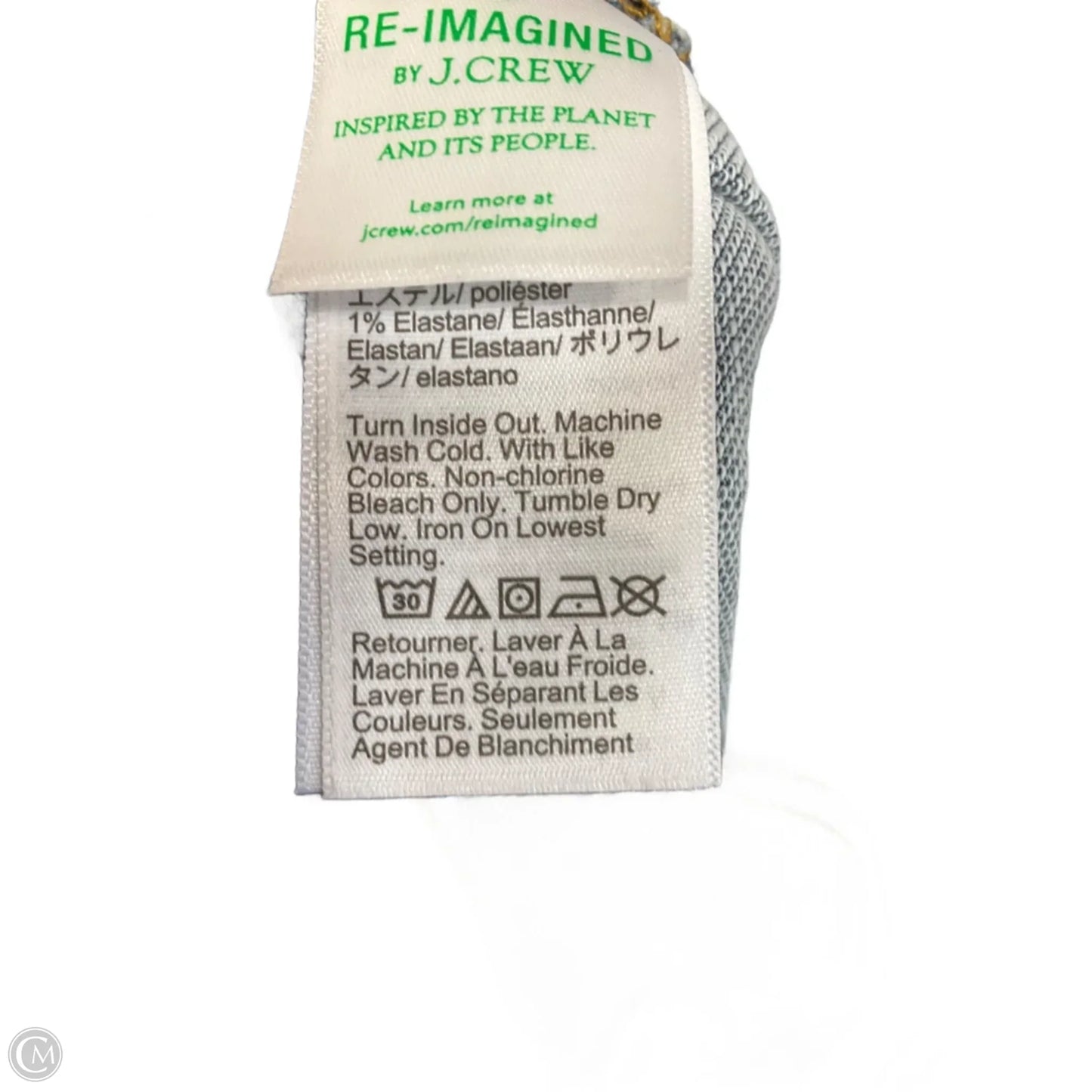 Jeans Skinny By J. Crew In Blue Denim, Size: 8