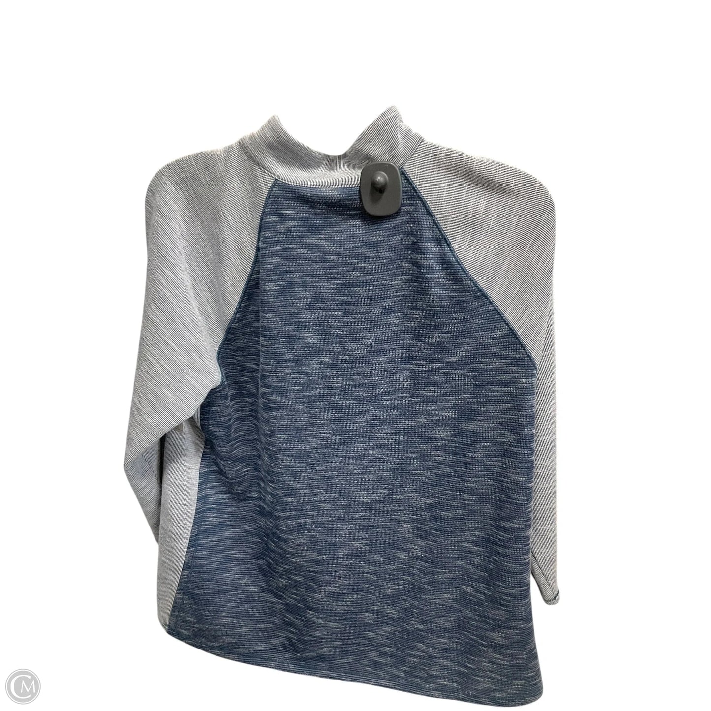 Top Long Sleeve By Chicos In Blue, Size: L