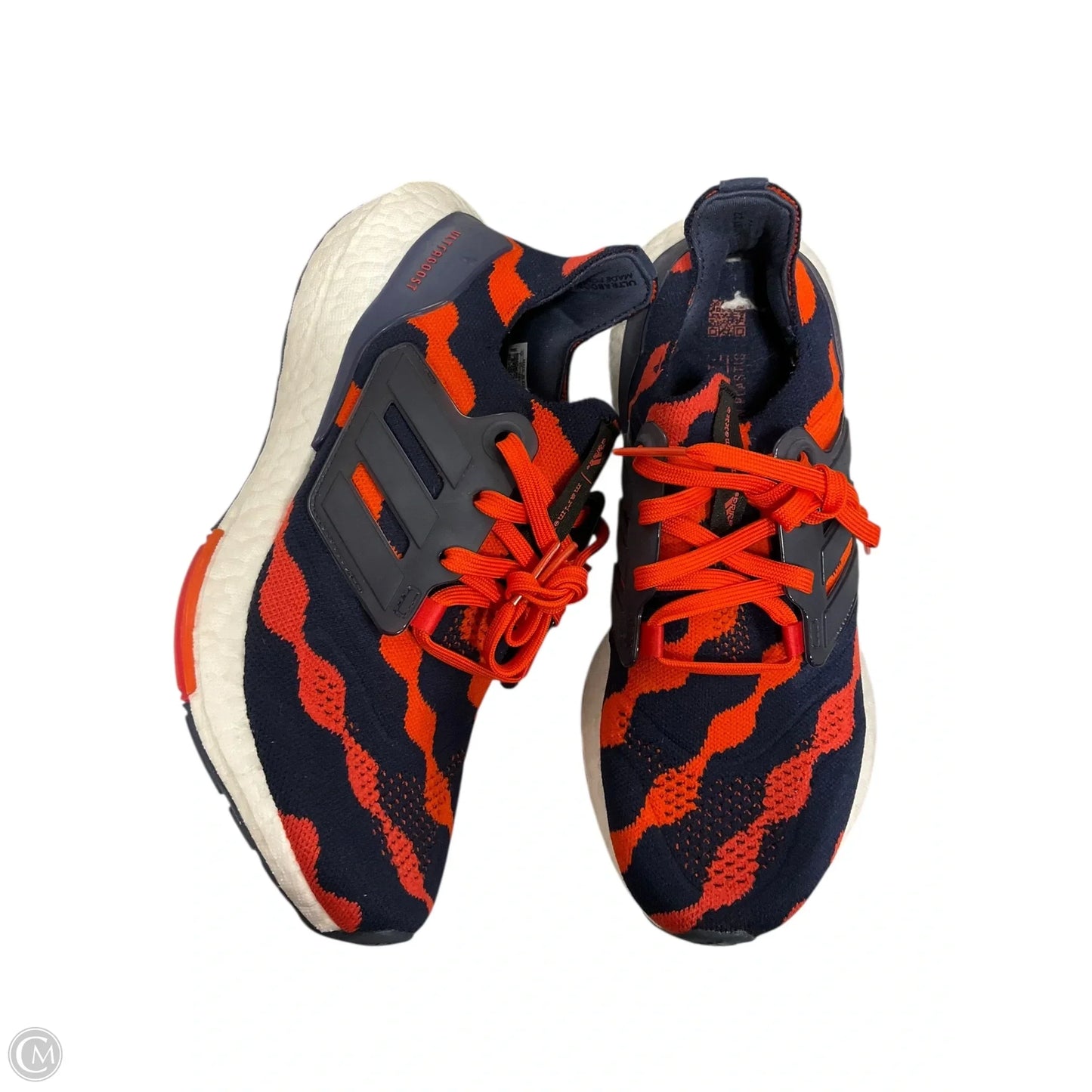 Shoes Athletic By Adidas In Blue & Orange, Size: 7