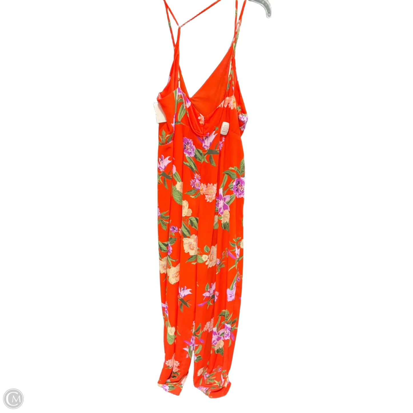 Jumpsuit By Astr In Orange & Purple, Size: M