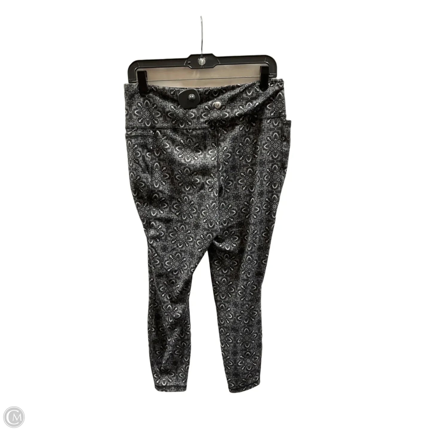 Athletic Leggings By Livi Active In Grey, Size: Xl