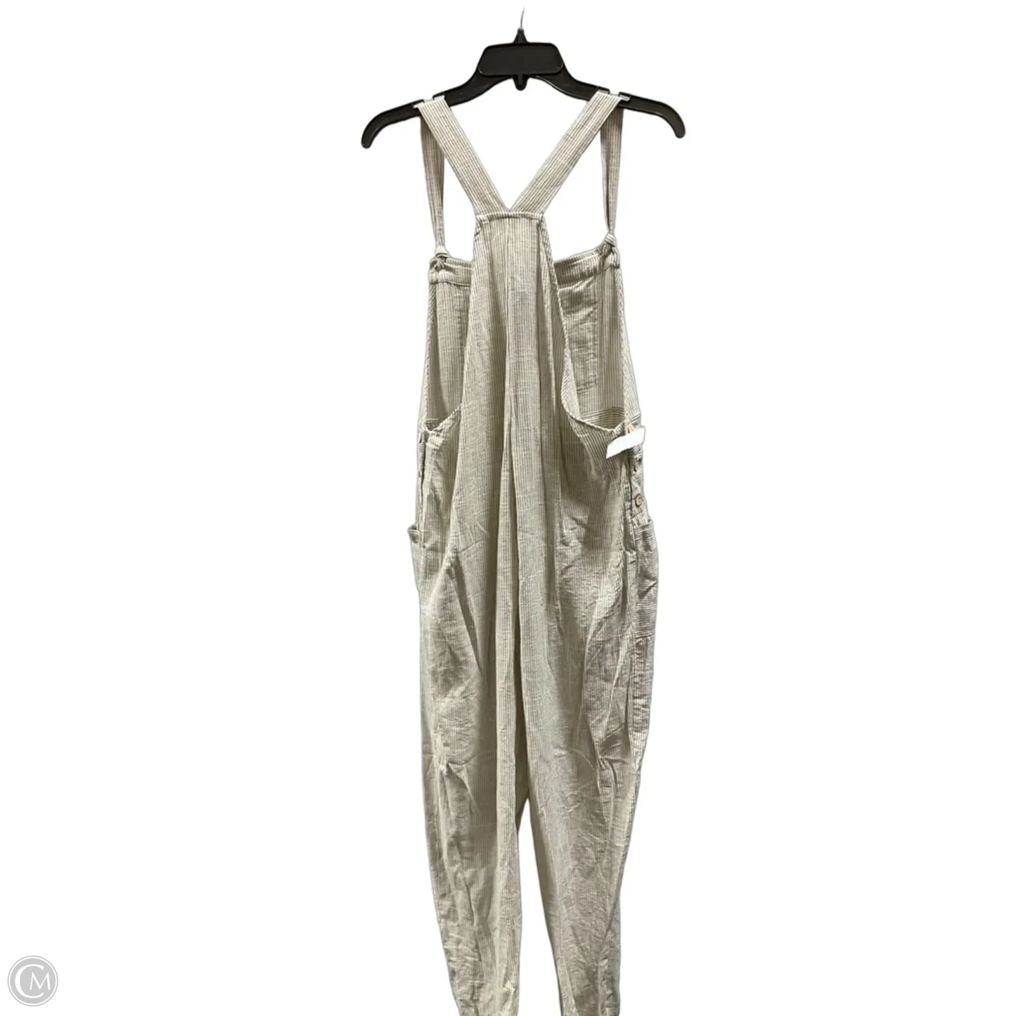Romper By Cmf In Striped Pattern, Size: M