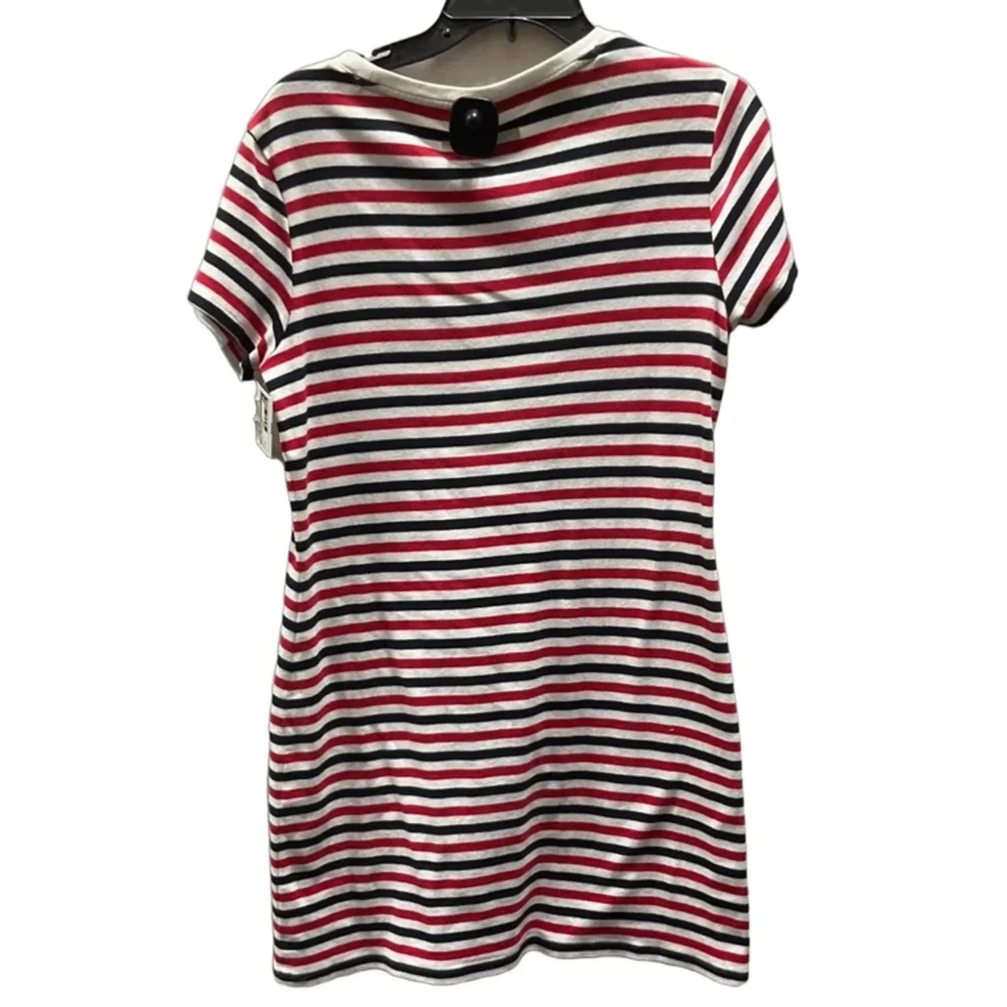 Dress Casual Midi By Tommy Hilfiger In Striped Pattern, Size: M
