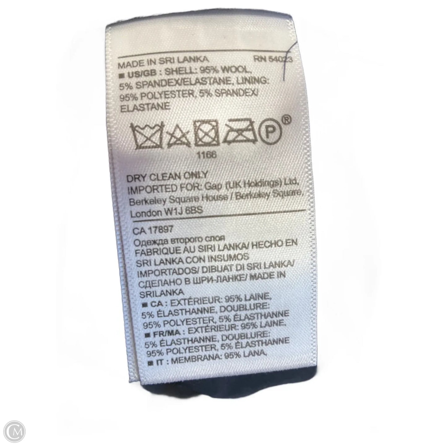 Pants Dress By Banana Republic In Blue, Size: 4