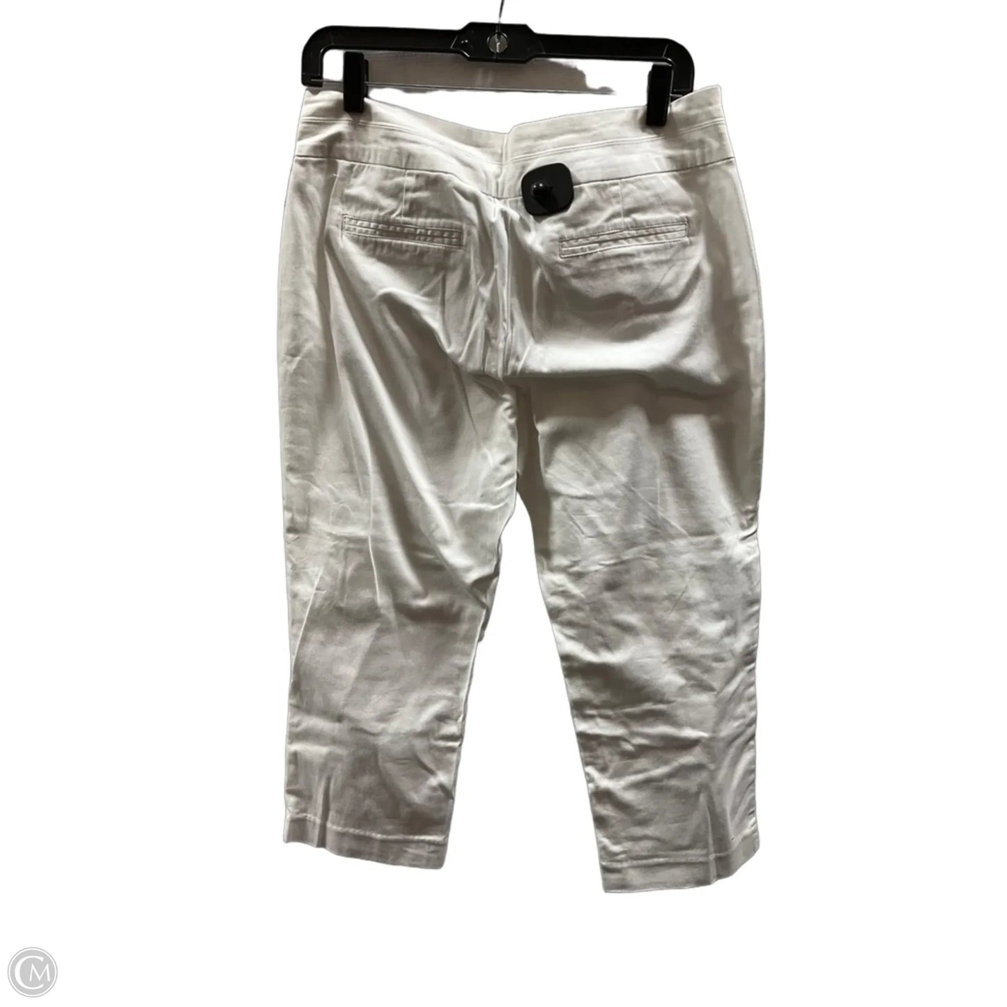 Capris By Nue Options In White, Size: 6