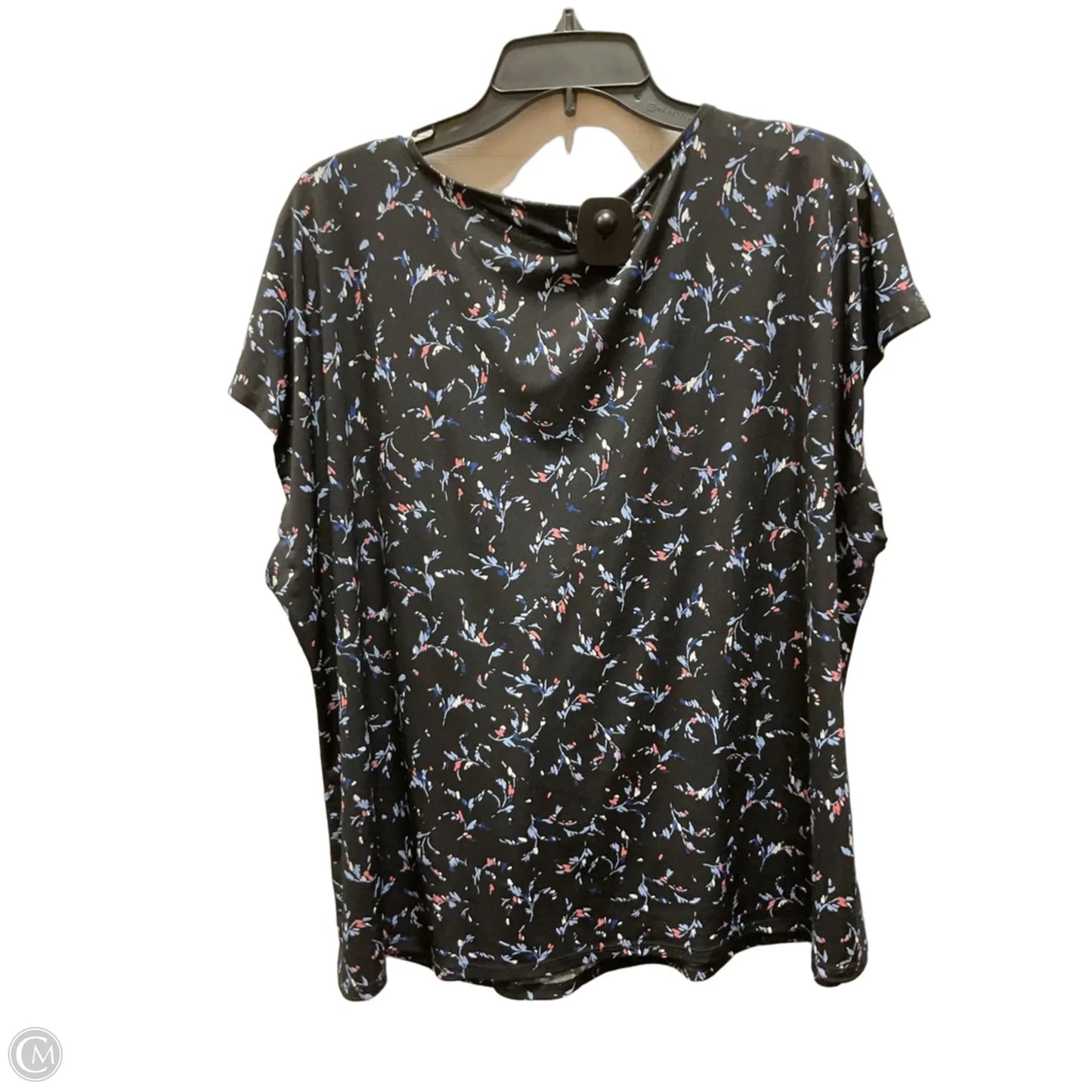 Top Short Sleeve By Lane Bryant In Floral Print, Size: 3x