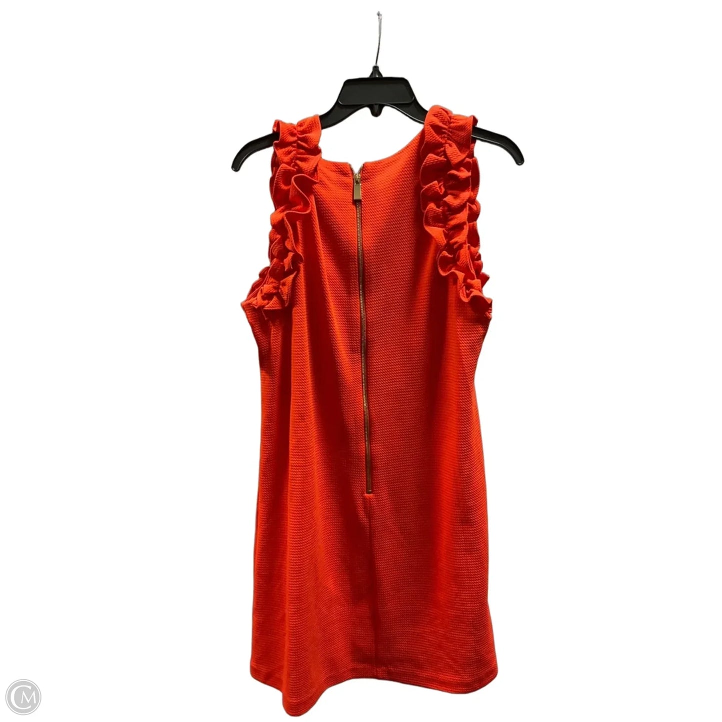 Dress Casual Midi By Vince Camuto In Orange, Size: 16