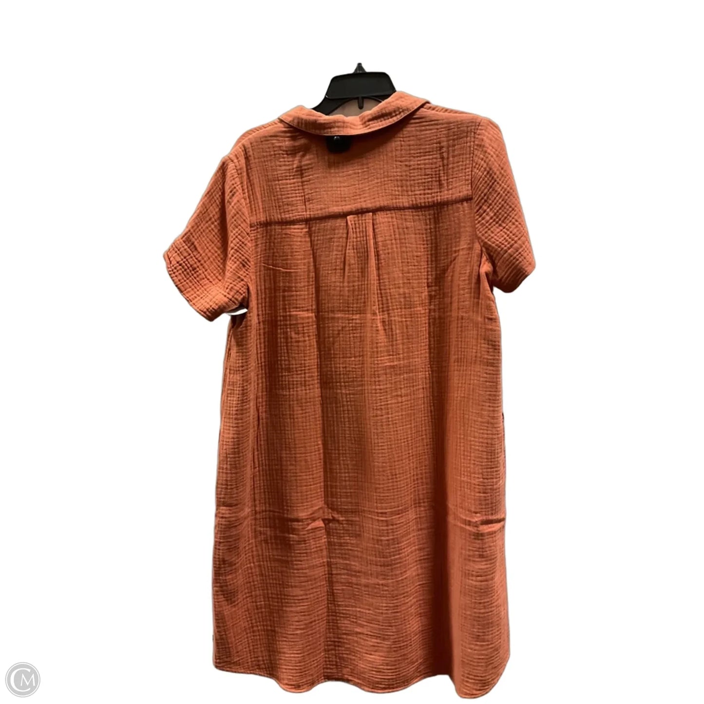 Dress Casual Midi By J. Jill In Orange, Size: M