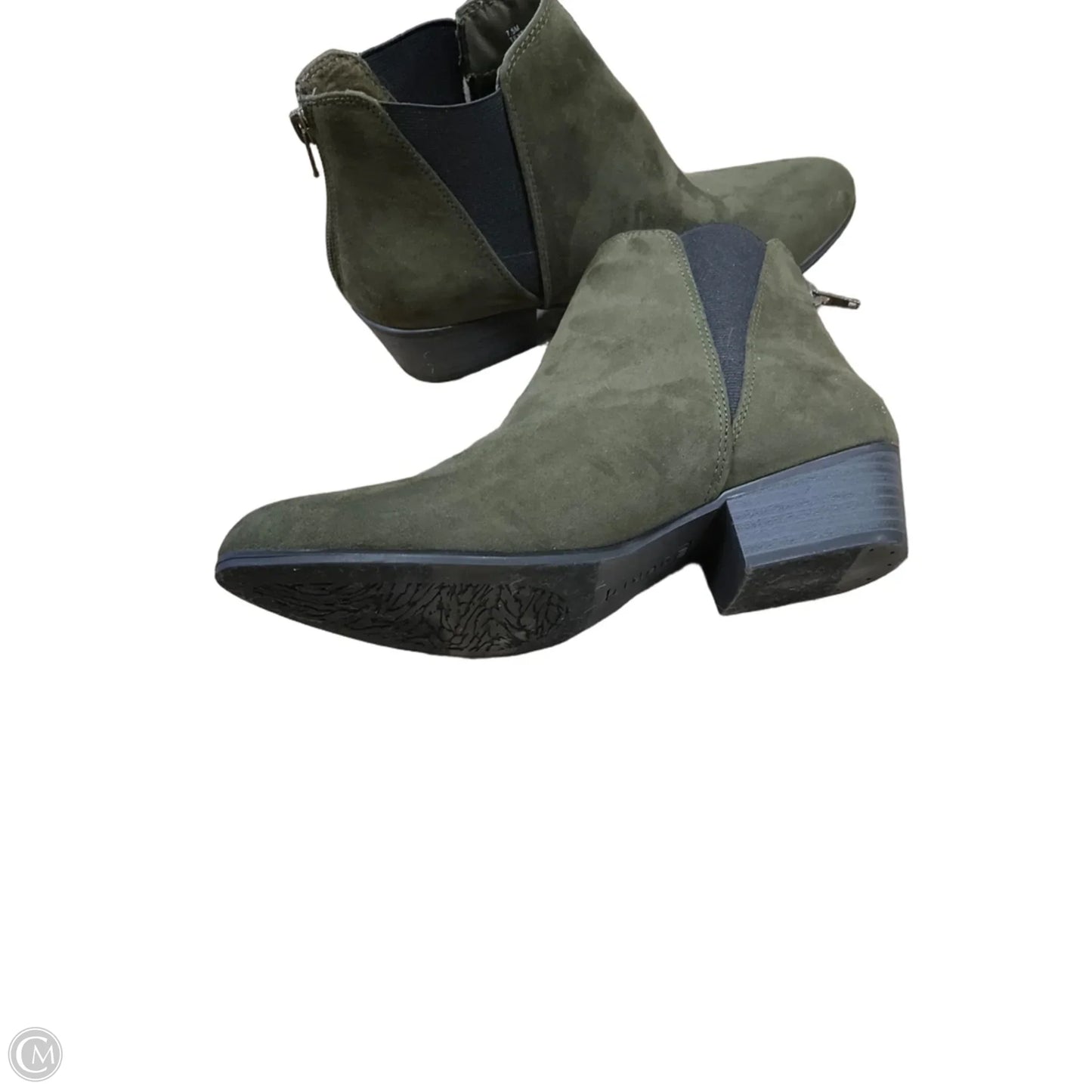 Boots Ankle Flats By Esprit In Green, Size: 7.5