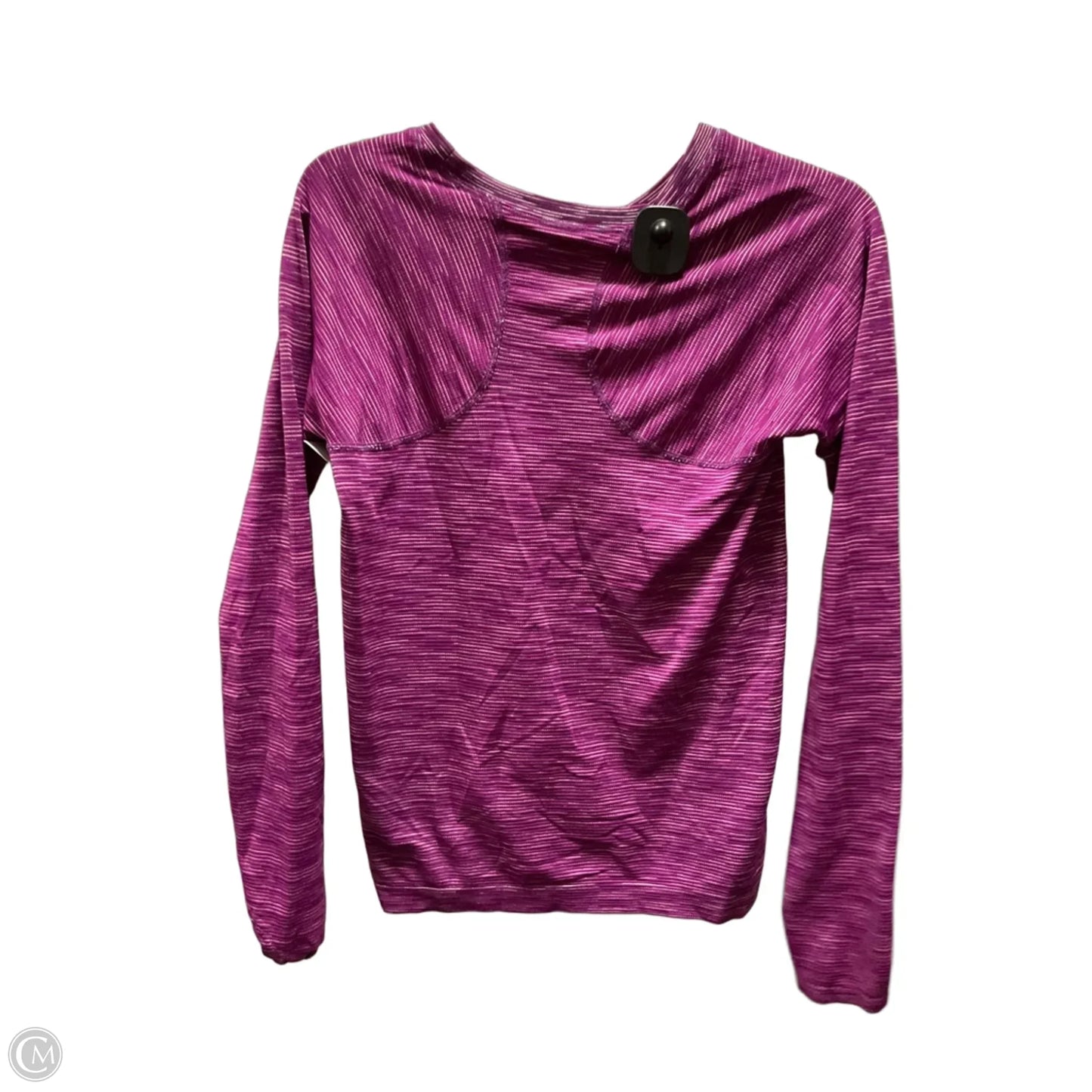Athletic Top Long Sleeve Crewneck By Athleta In Purple, Size: M