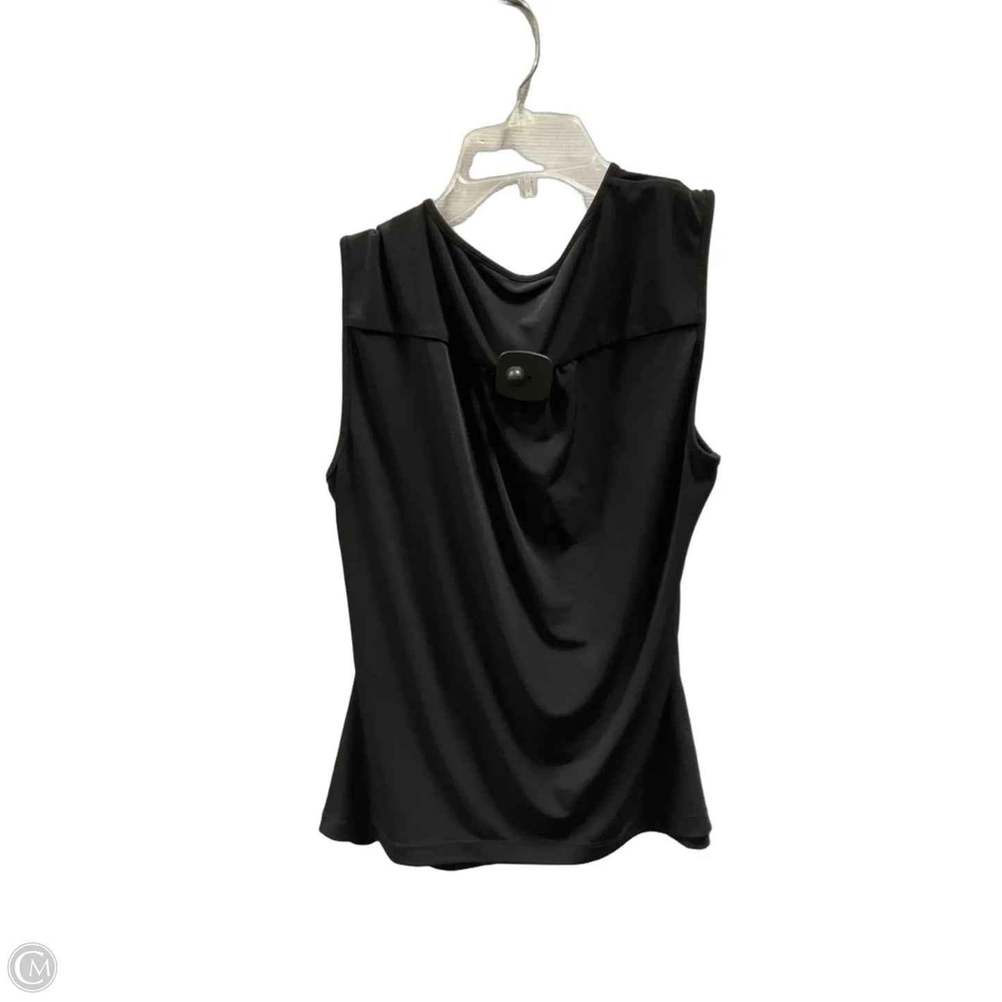 Top Sleeveless By Calvin Klein In Black, Size: S