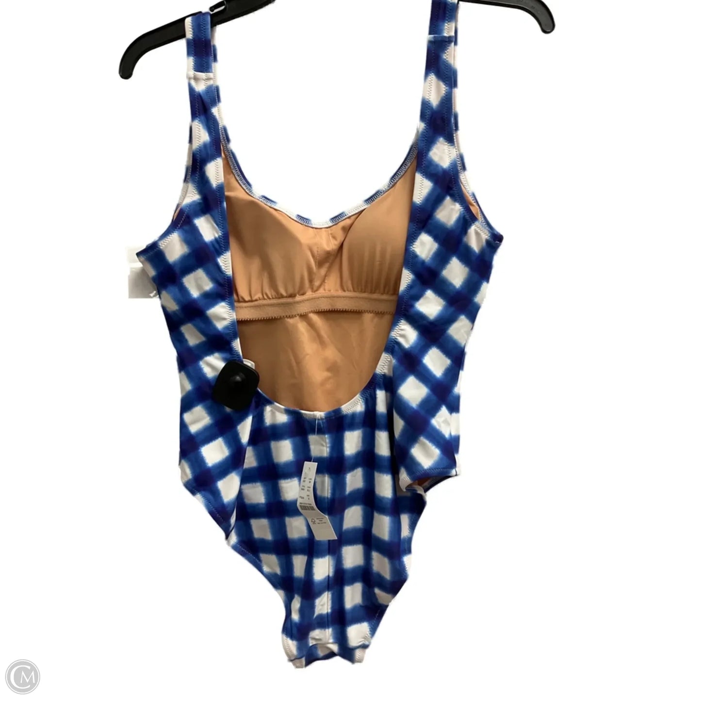 Swimsuit By J. Crew In Blue & White, Size: M