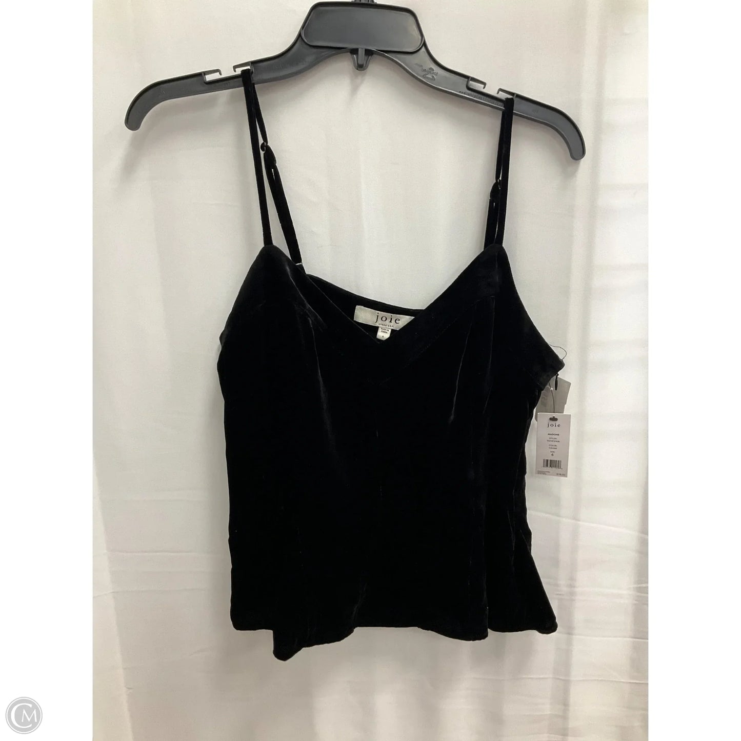 Top Sleeveless By Joie In Black, Size: S