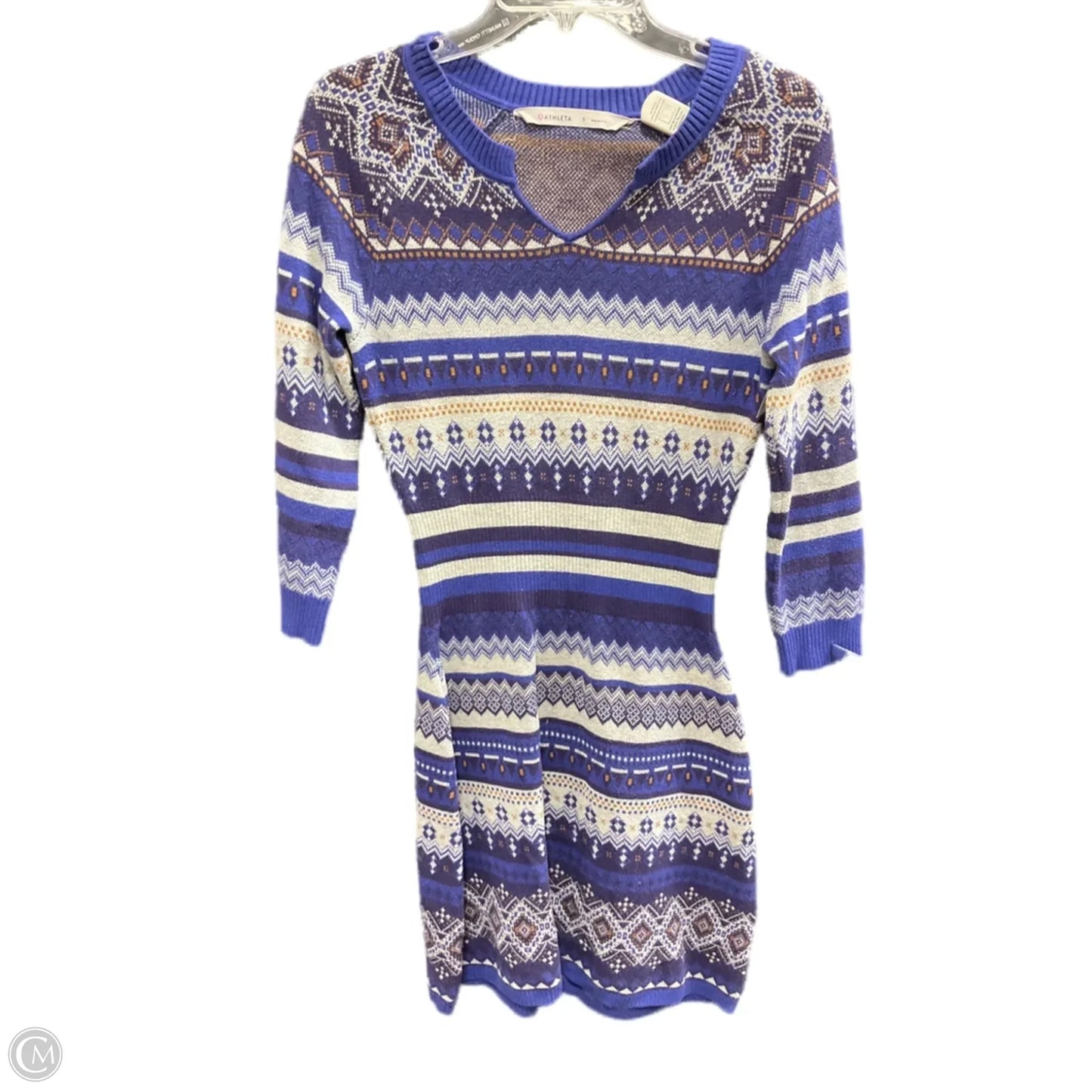 Dress Sweater By Athleta In Multi-colored, Size: S