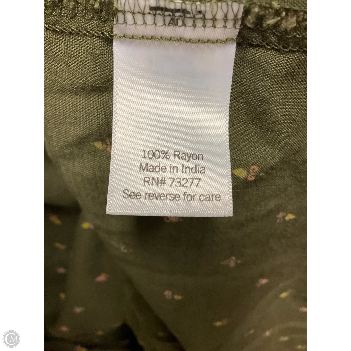 Top Sleeveless By Sonoma In Green, Size: 3x