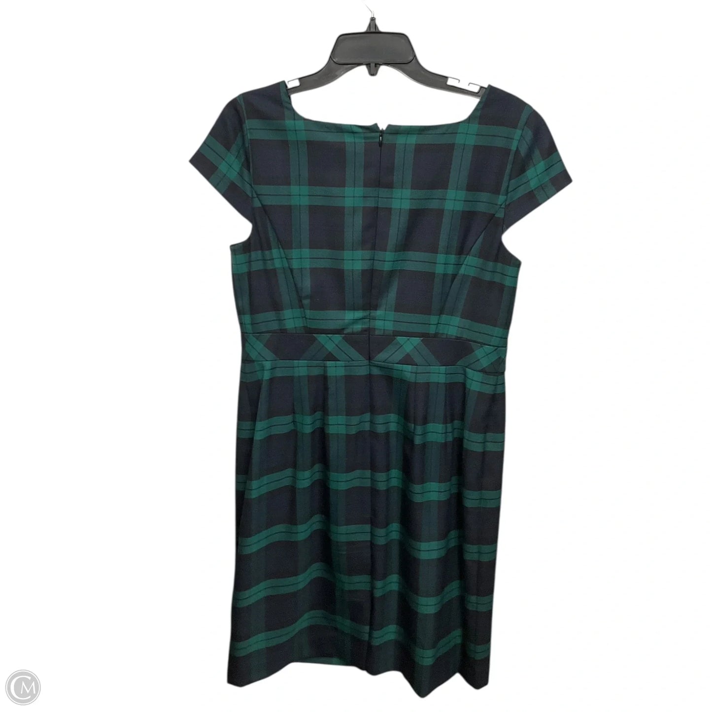 Dress Work By Talbots In Plaid Pattern, Size: 8p
