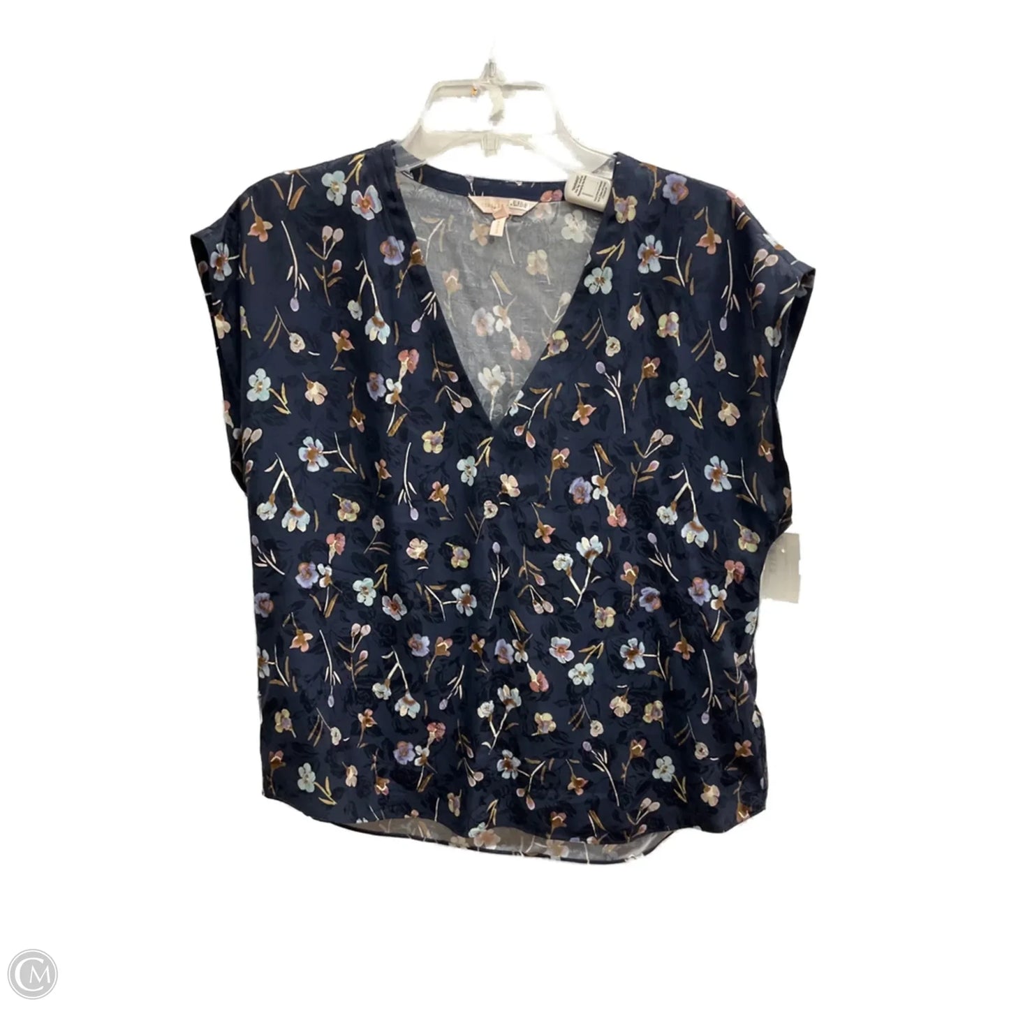 Top Sleeveless By Rebecca Taylor In Floral Print, Size: S