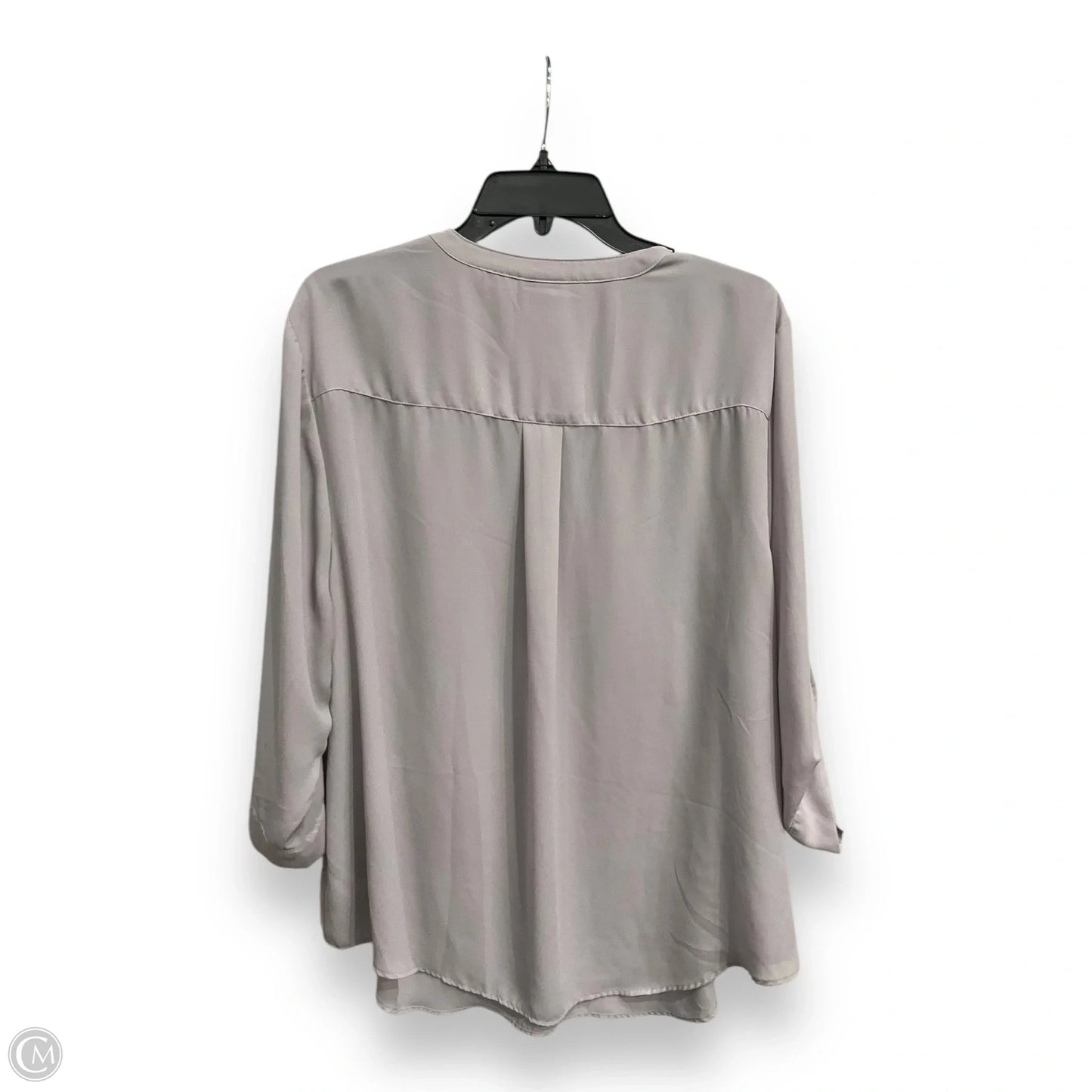 Blouse 3/4 Sleeve By Torrid In Purple, Size: 3x