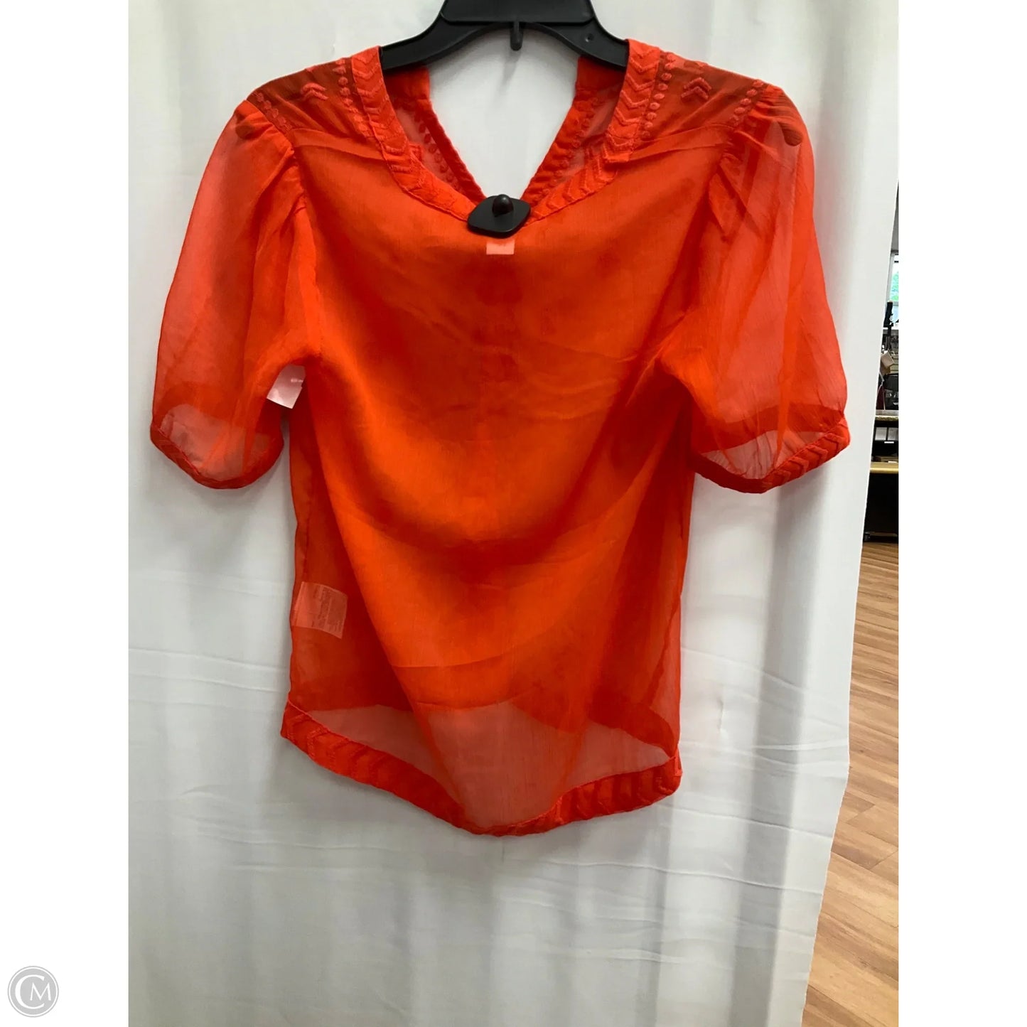 Top Short Sleeve By Old Navy In Orange, Size: Xs