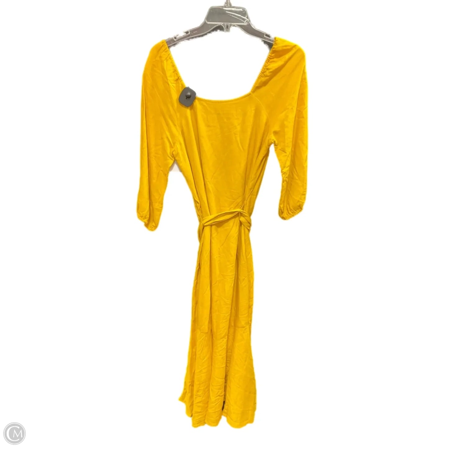 Dress Casual Midi By Maeve In Yellow, Size: Xs