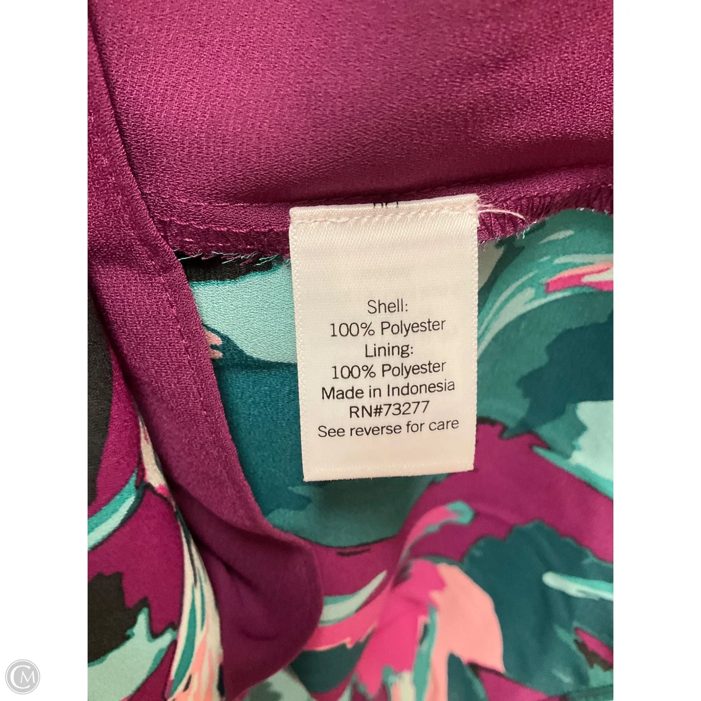 Blouse Sleeveless By Nine West Apparel In Multi-colored, Size: M
