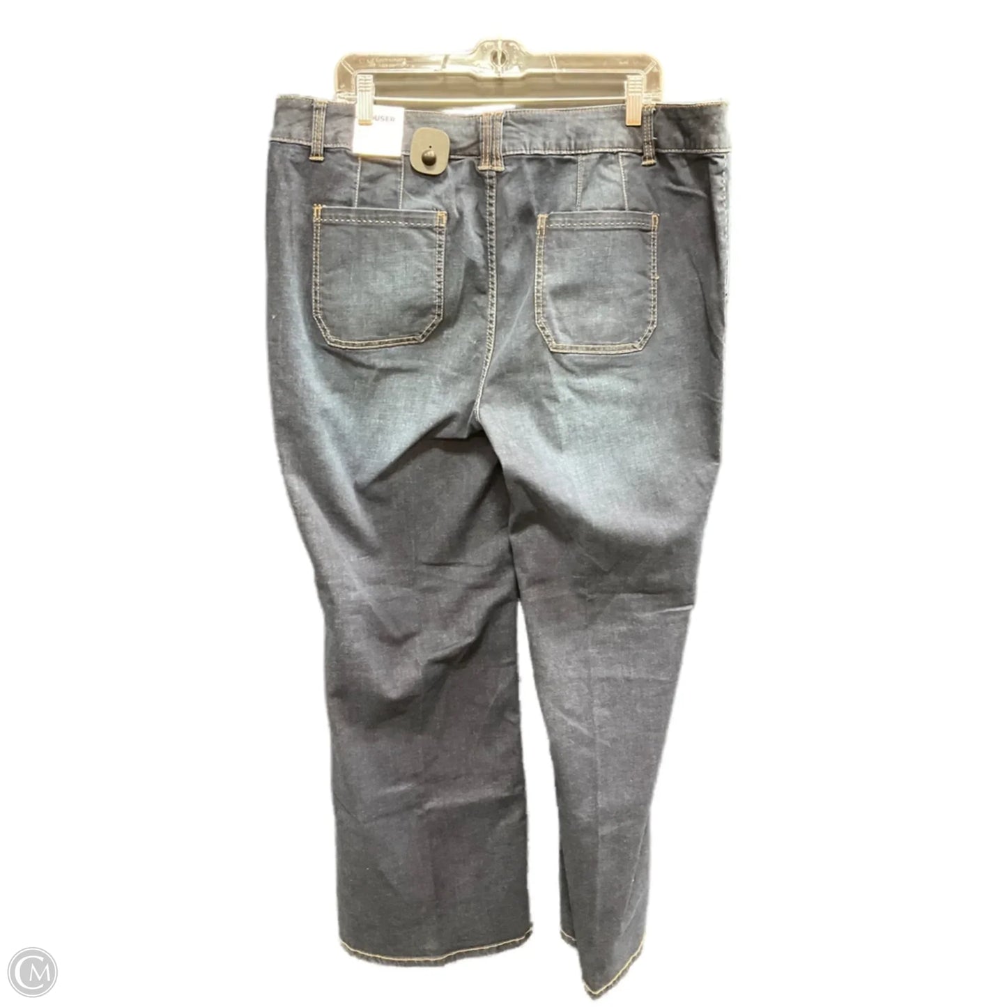 Jeans Wide Leg By Lane Bryant In Blue Denim, Size: 22