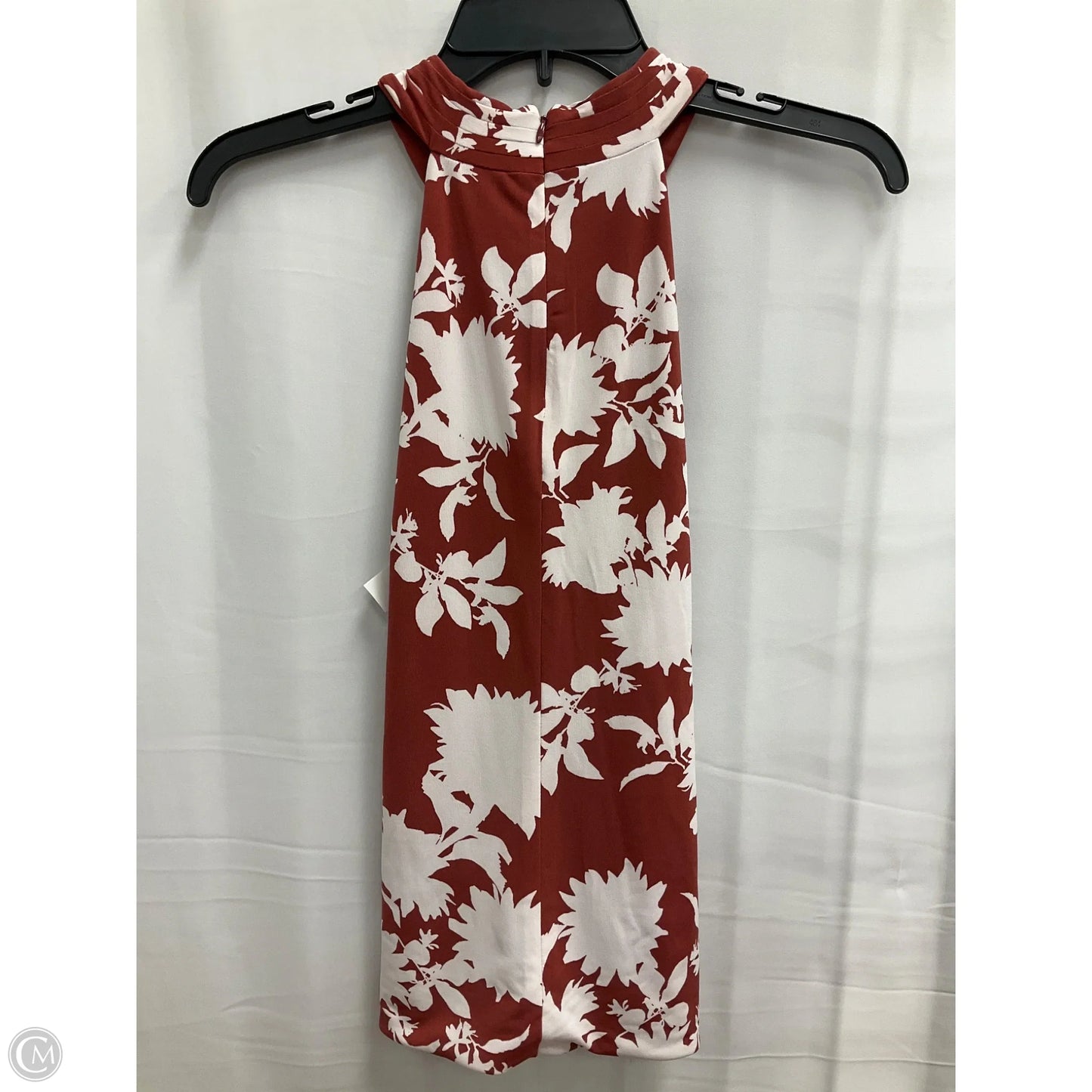 Top Sleeveless By White House Black Market In Floral Print, Size: Xs