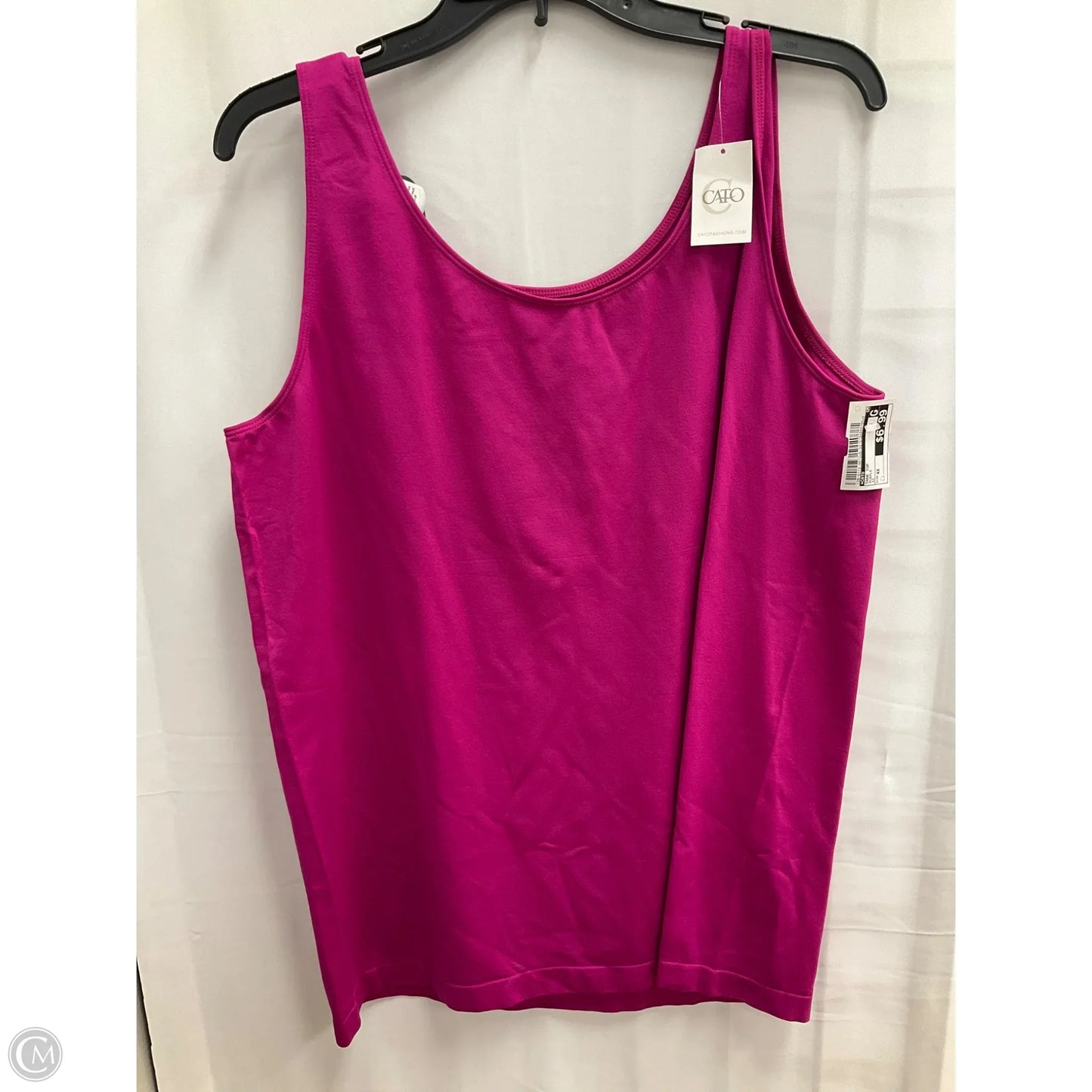 Tank Top By Cato In Purple, Size: 4x