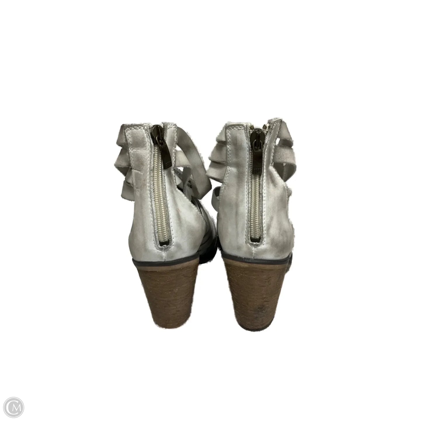 Boots Ankle Heels By Free People In Grey, Size: 7.5